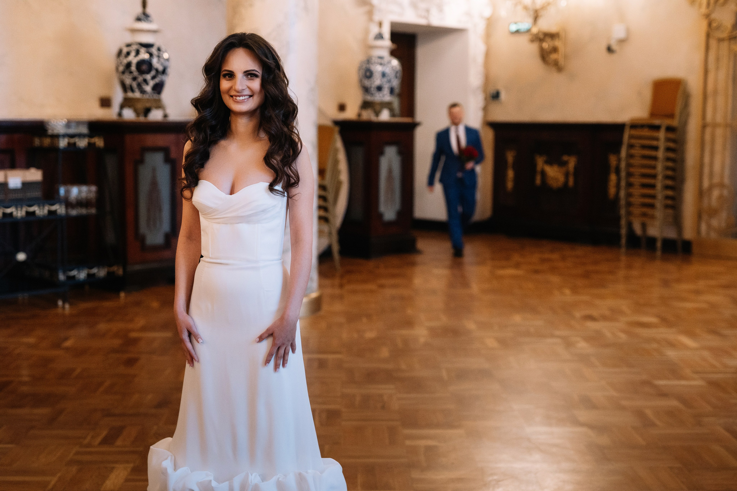 Свадебная фотосессия Лилии и Романа, прогулка в центре Москвы. Свадебный фотограф в Тамбове Павел Четвертков