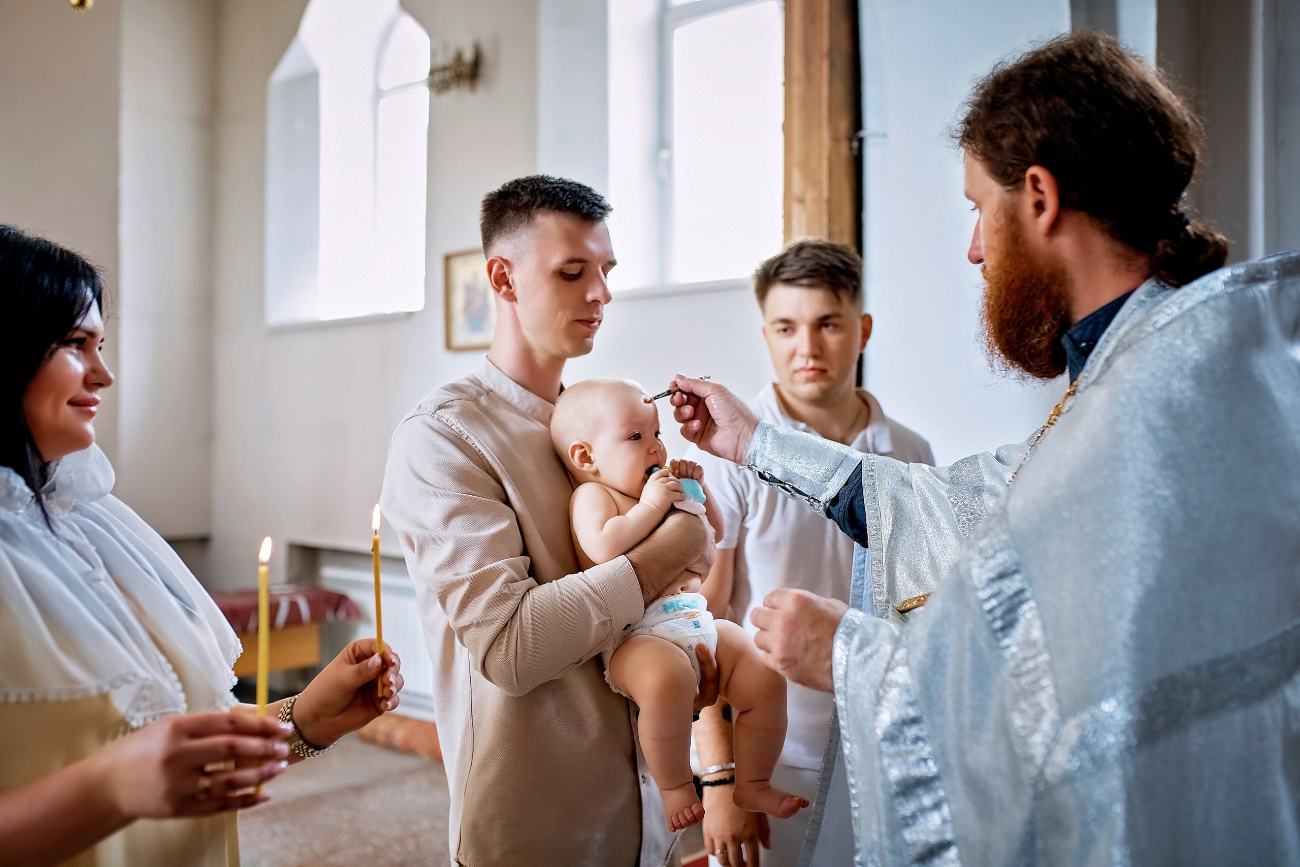 Таинство Крещения Александро-Невский храм. Фотограф на Крещение и Венчание в Барнауле