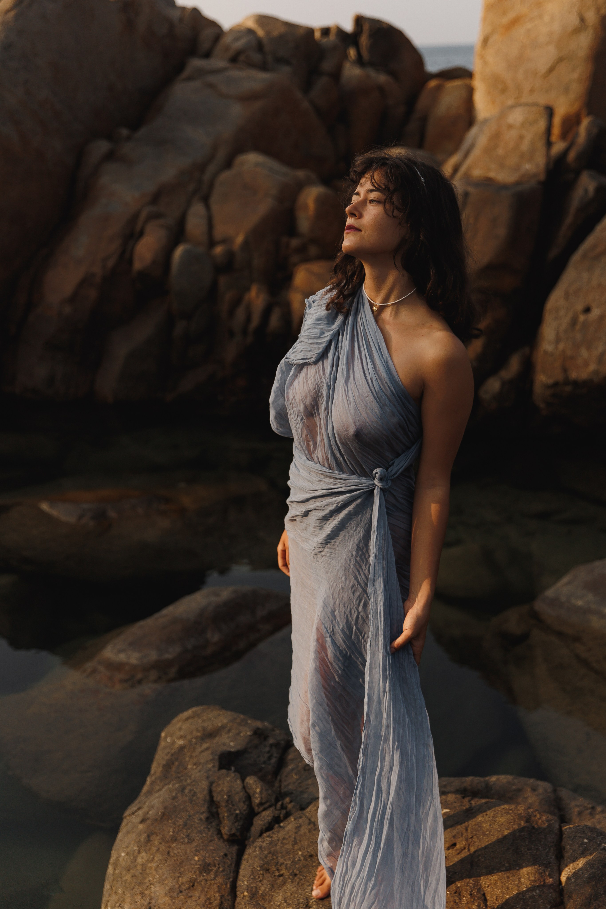 Богиня ин зе оушен. Wedding photographer in St. Petersburg, Europe and Israel Anna Agafon