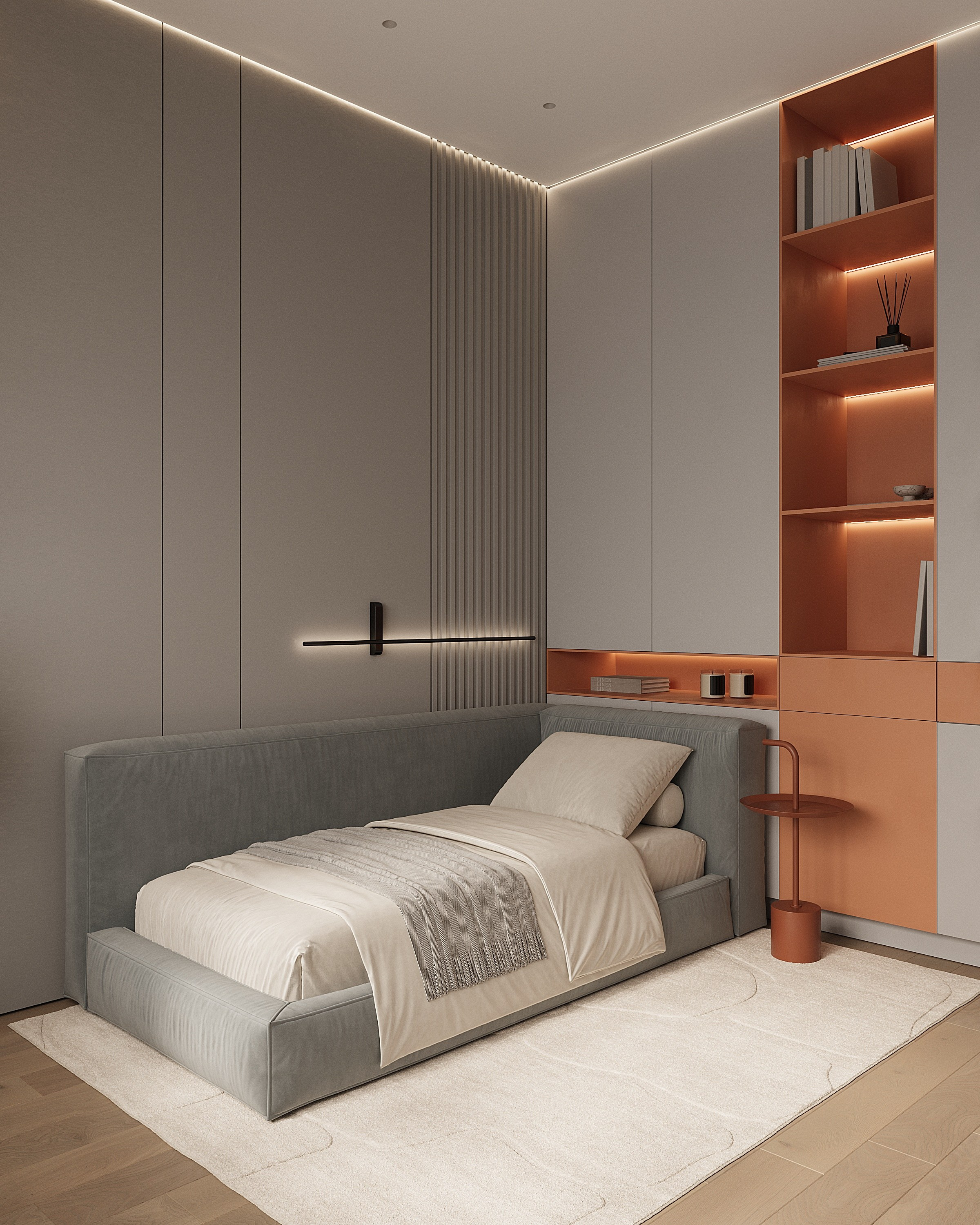 ЖК Символ 62 кв.м, г. Санкт-Петербург. 3d визуализатор Анастасия Науменко