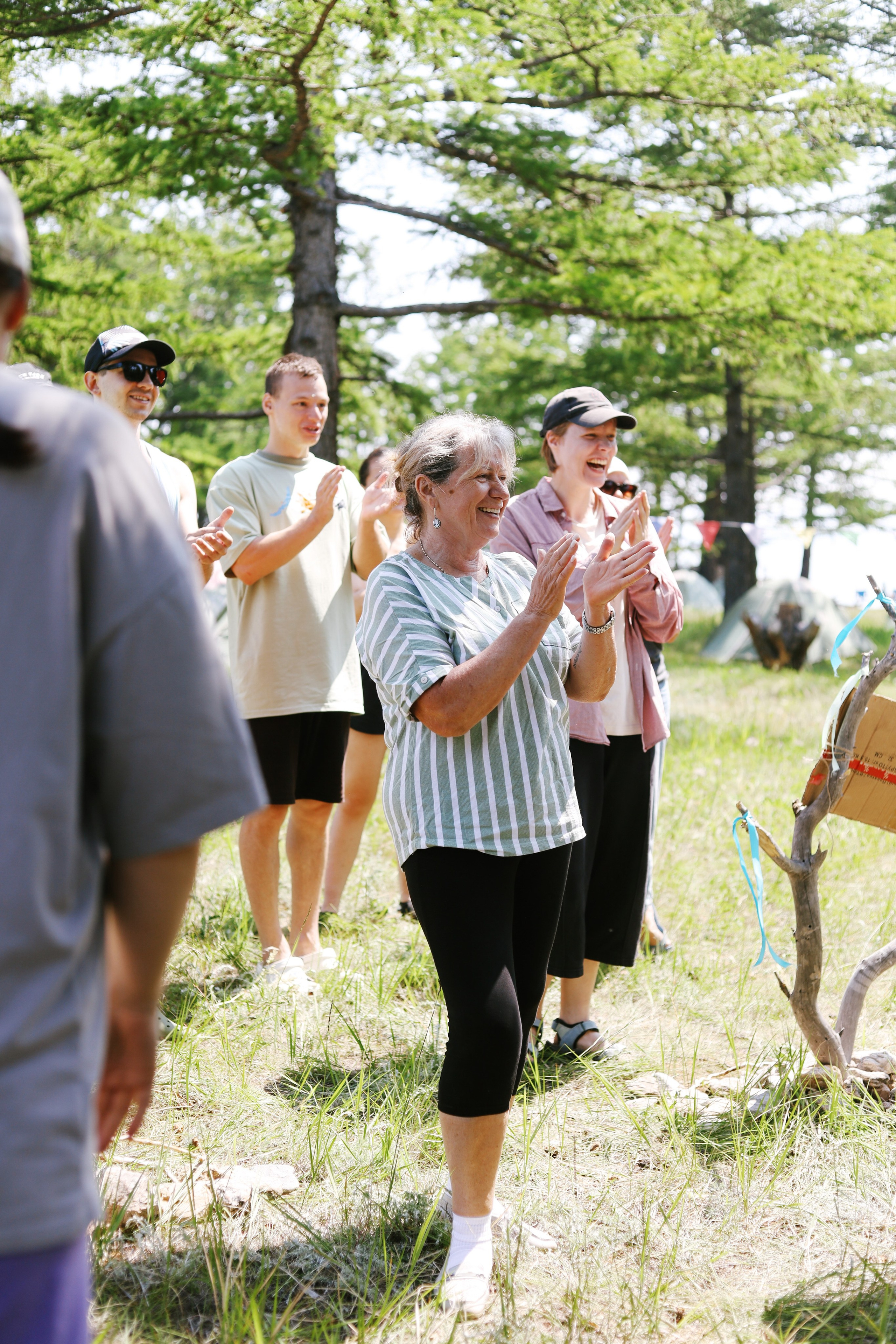 Лето 2024 / палатки. 1642 — первый лагерь для взрослых на Байкале