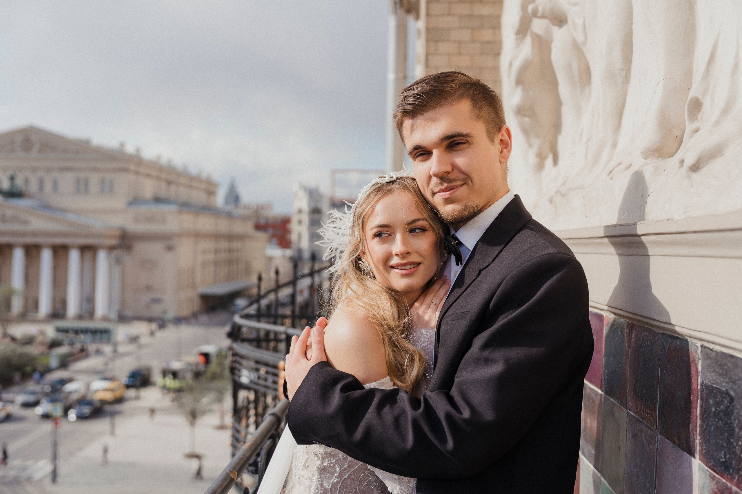 Свадебная фотосессия в отеле Метрополь. Свадебный фотограф в Москве Анна Полушина