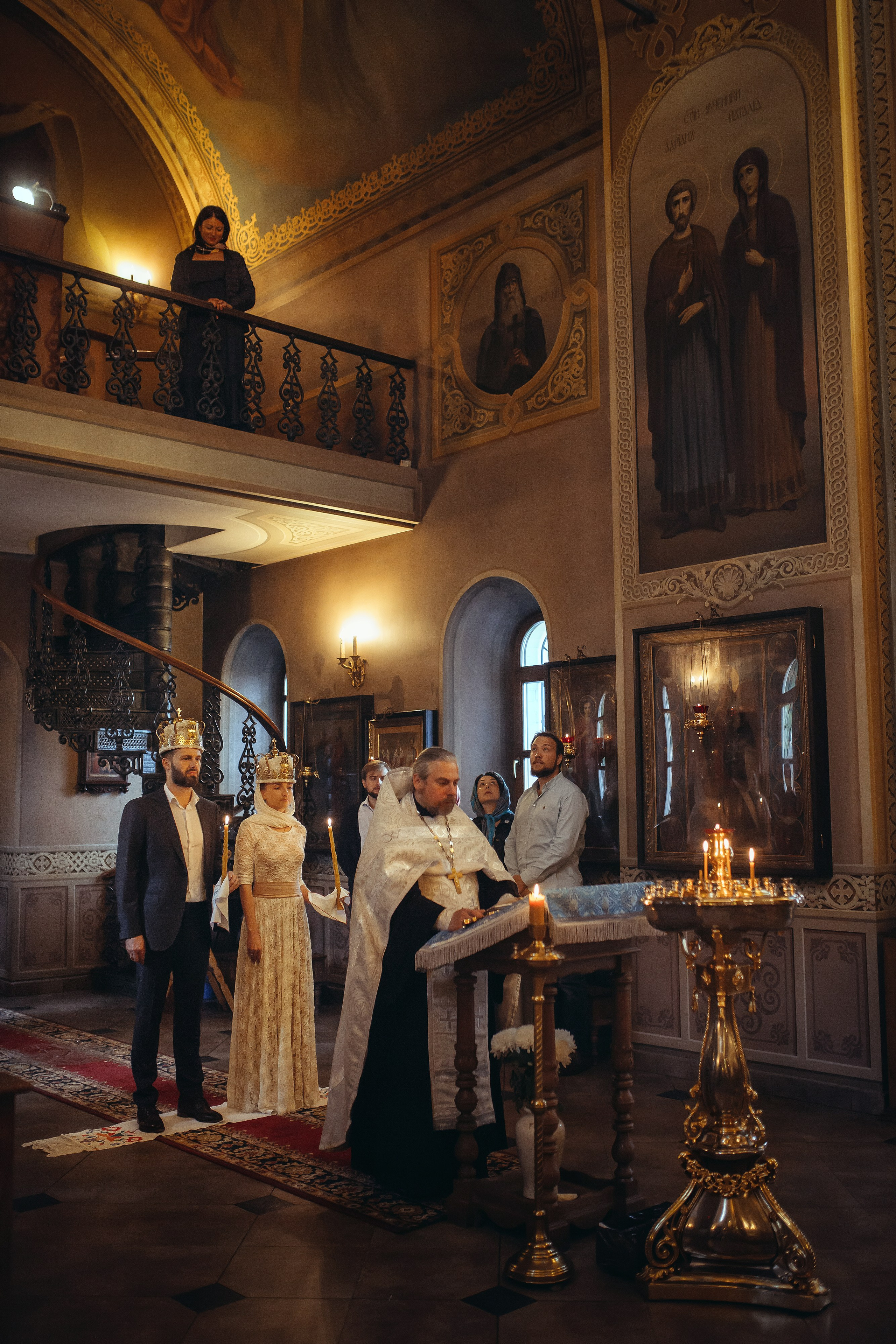 Венчание Виктора и Марии. Фотограф на Крещение, семейный фотограф в Москве