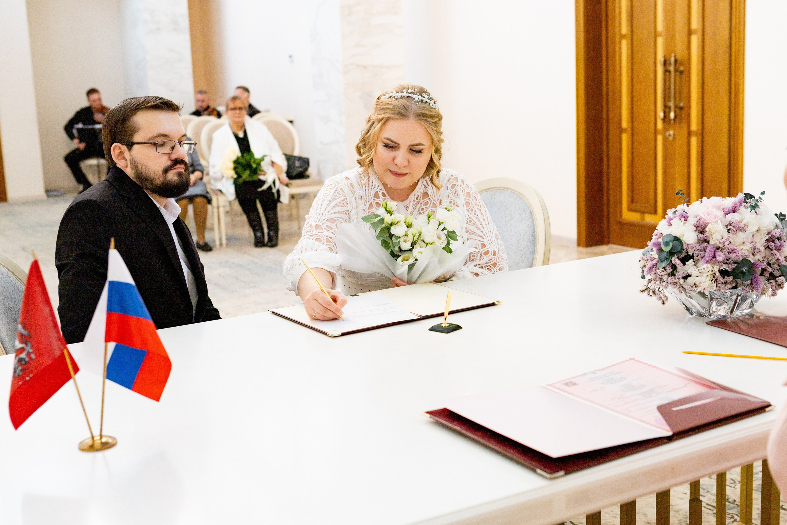 съёмка роспись  ЗАГС свадьба