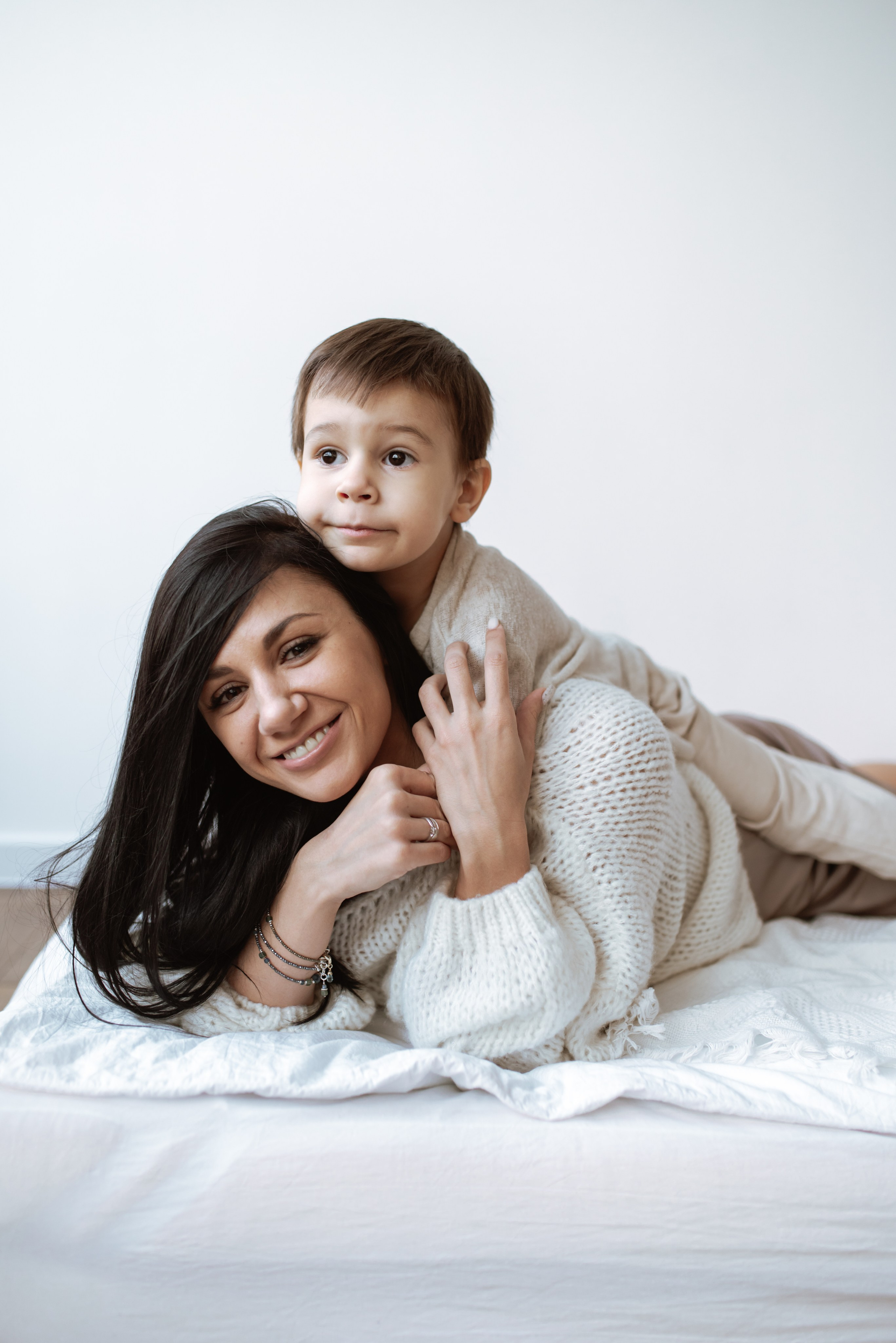 Зимняя студийная. Фотограф Рязань. Семейный Свадебный фотограф