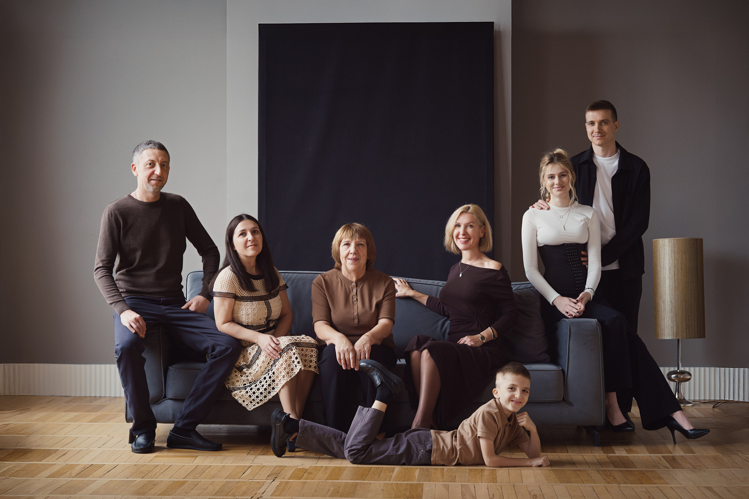 Семейная фотосессия для Дмитрия и его семьи