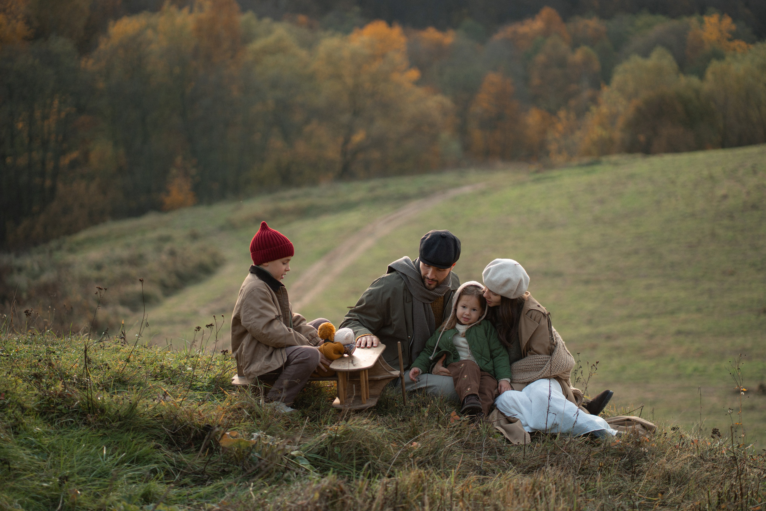 Осень в Цаицыно. Семейный и детский фотограф Мария Лютикова