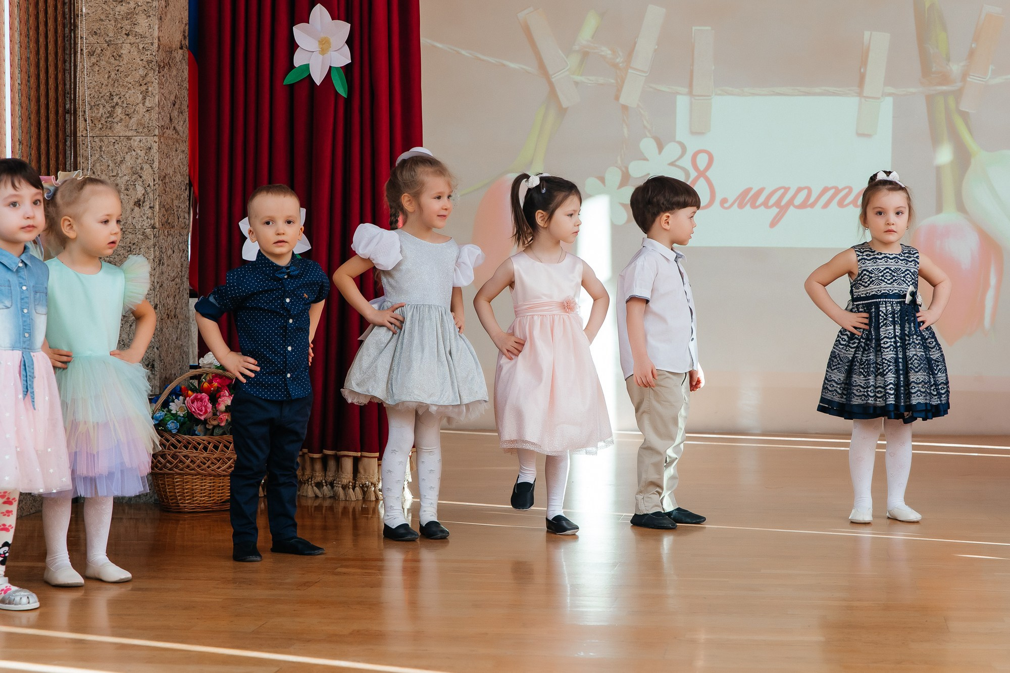 Детский сад № 93 — Утренник (07.03.2023). Свадебный и семейный фотограф Крамар Наталья