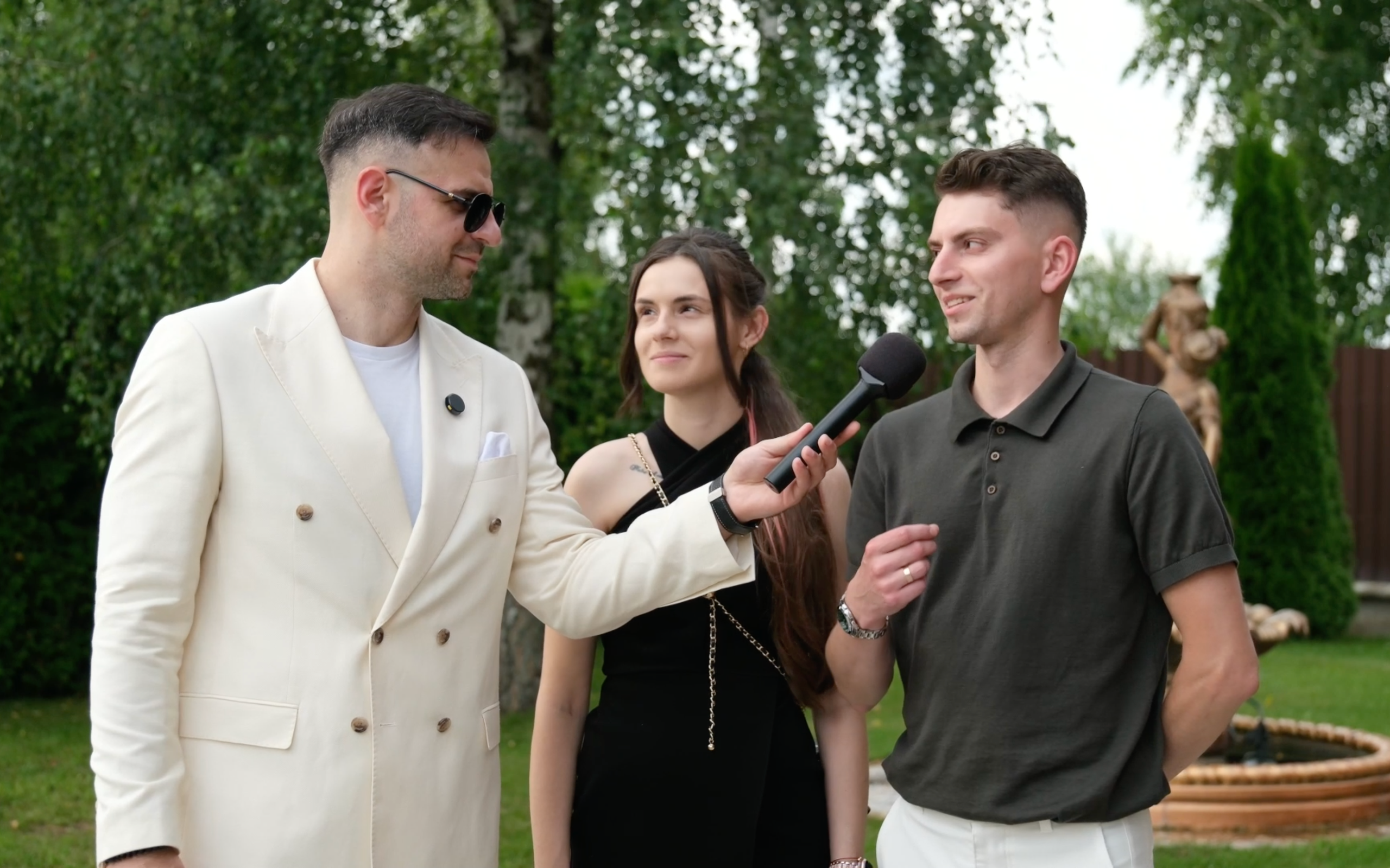 Свадебное SDE интервью в Ивье. Репортажный видеограф Илья Сухоносиик