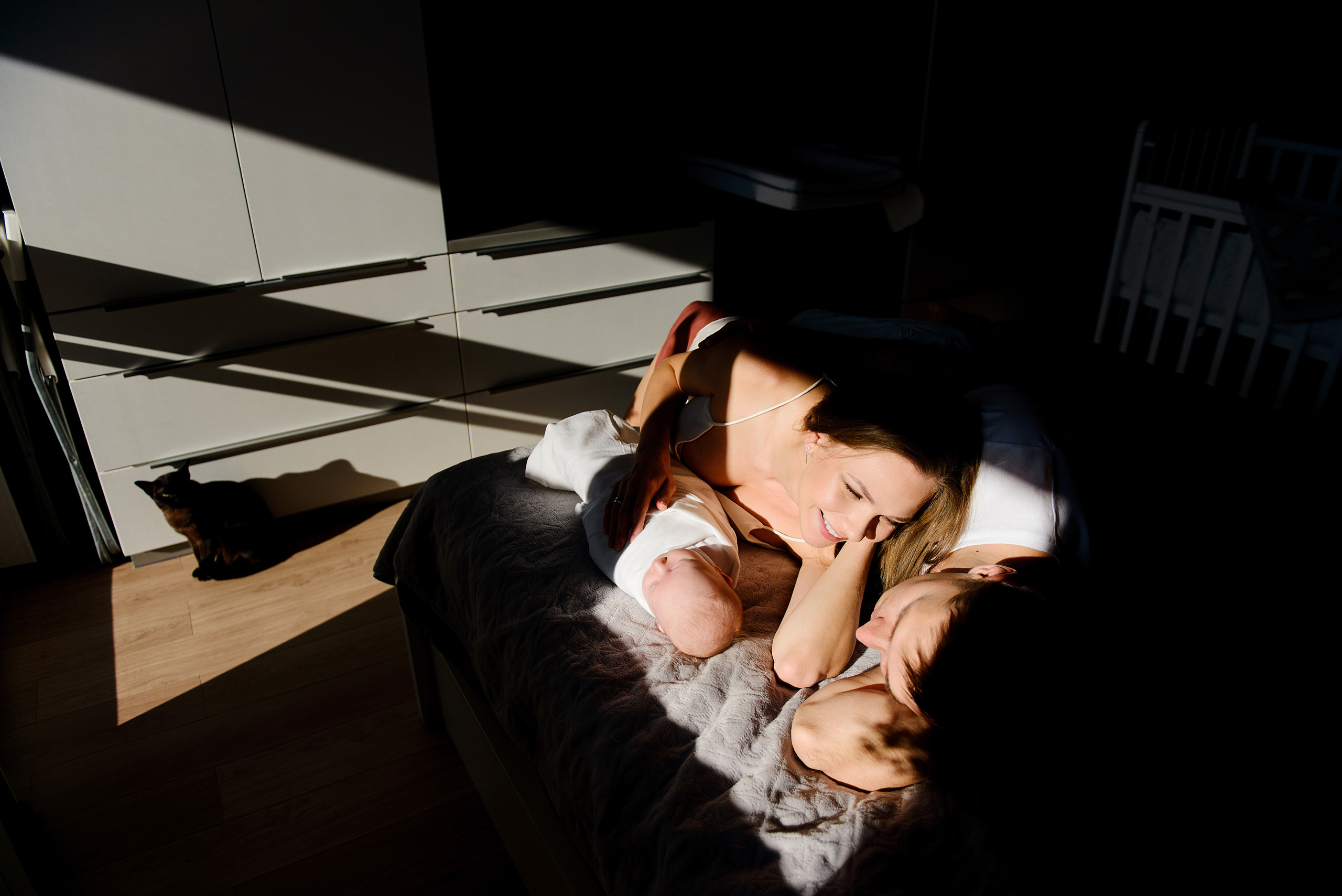 Первый месяц Полины. Свадебный и семейный фотограф в Ростове-на-Дону Дарья Герасименко