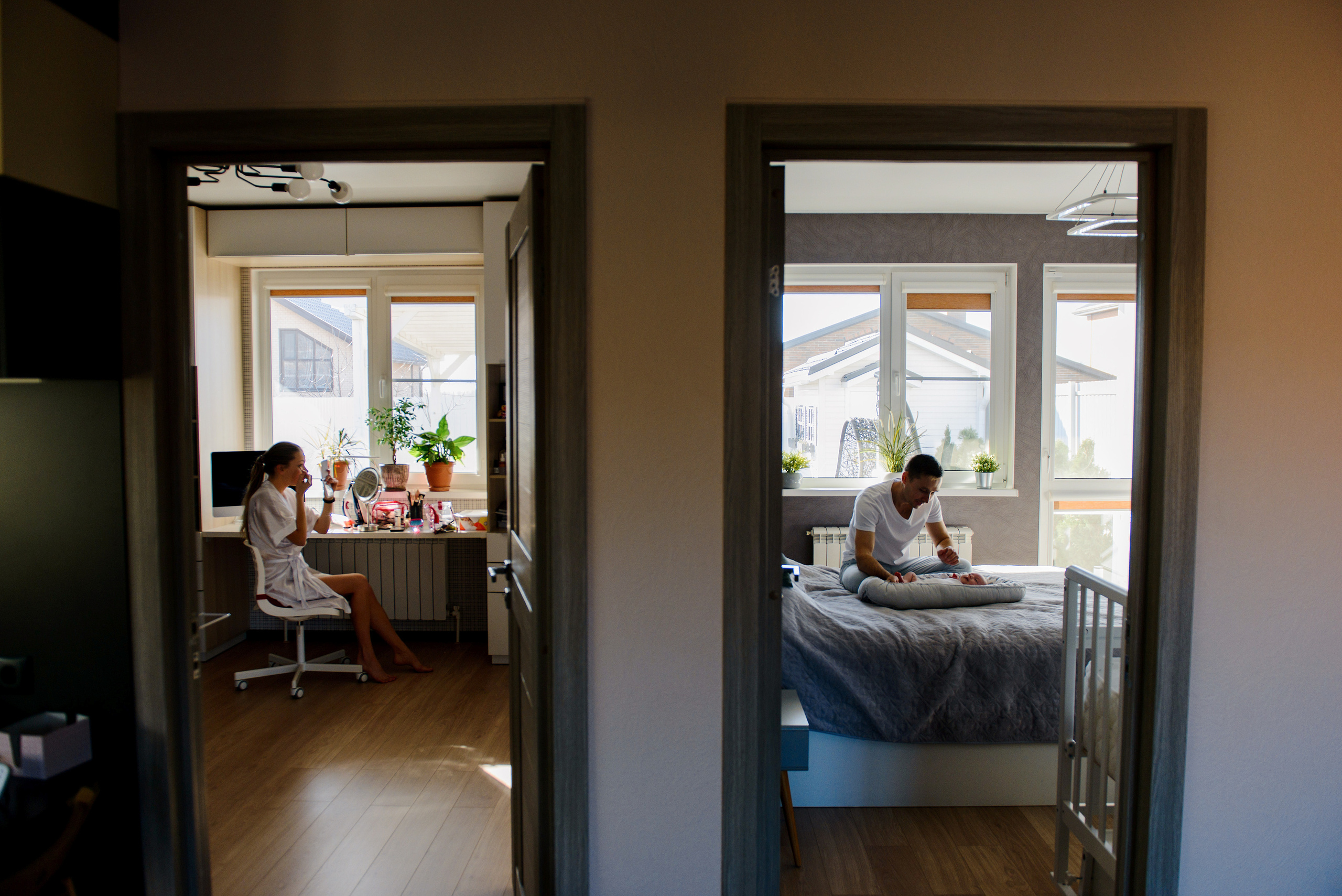 Первый месяц Полины. Свадебный и семейный фотограф в Ростове-на-Дону Дарья Герасименко