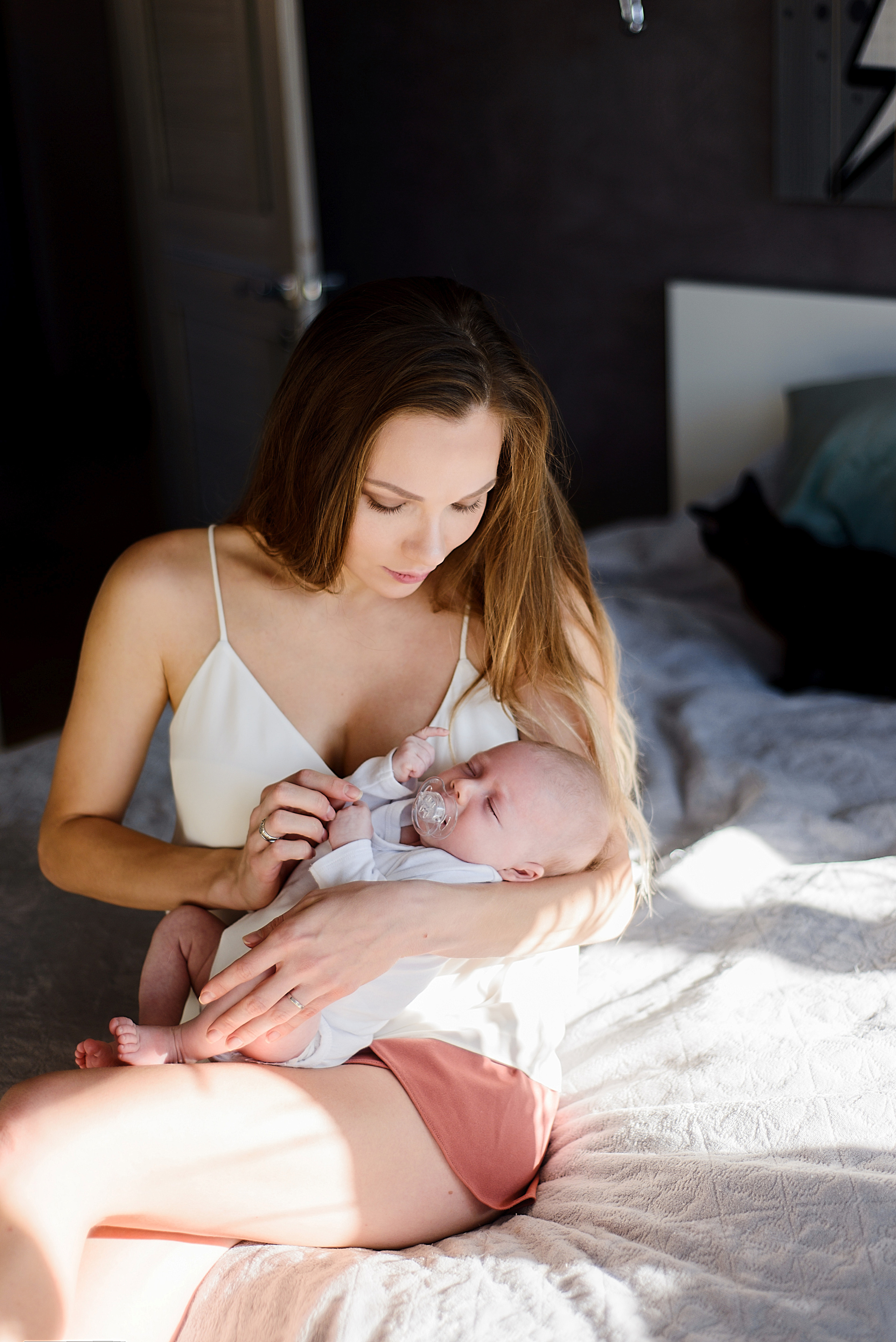 Первый месяц Полины. Свадебный и семейный фотограф в Ростове-на-Дону Дарья Герасименко