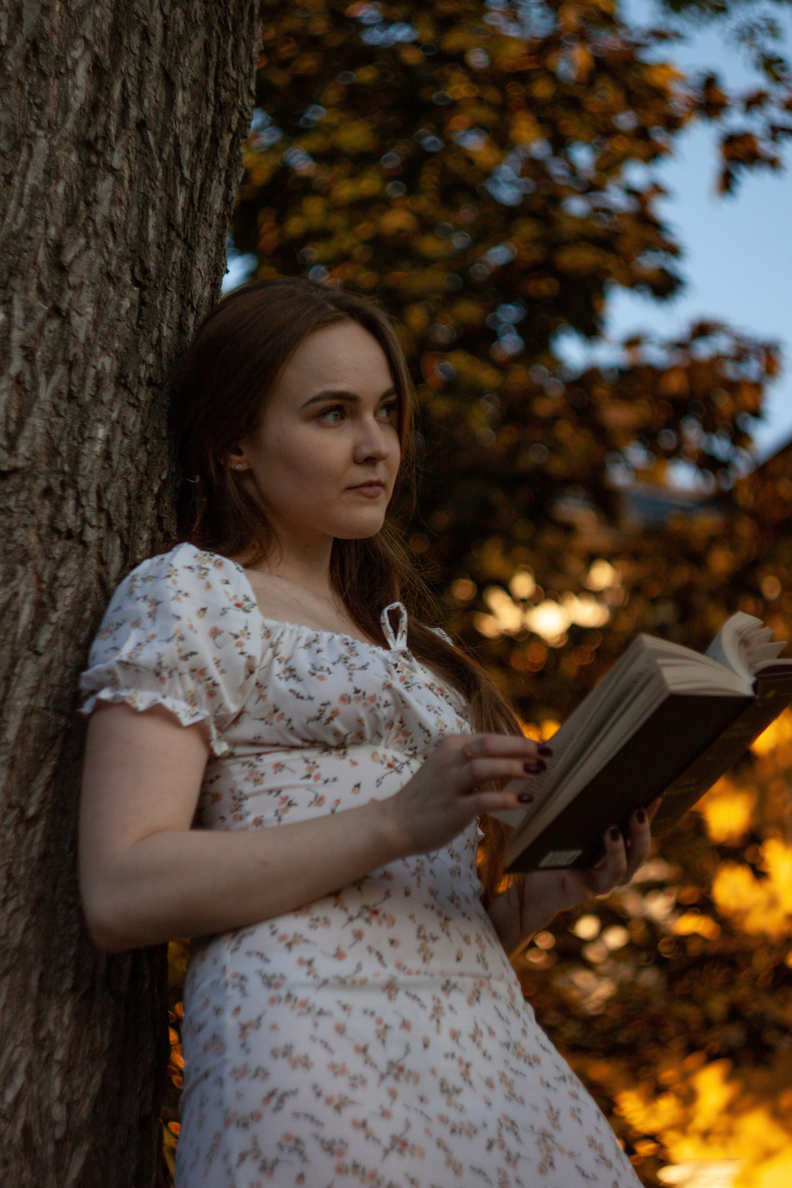 Фотосессия  в парке для поэтессы. Фотограф Наталья Воронина Москва
