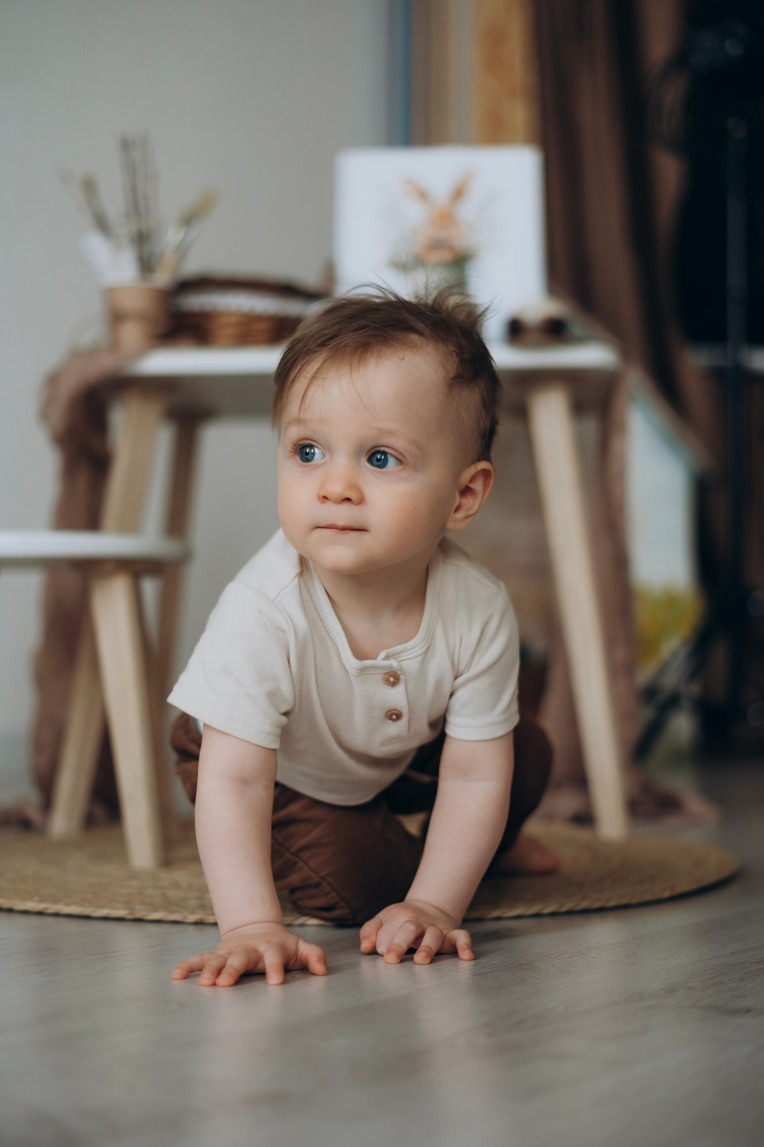 Фотосессия на первый годик. Фотограф Москва Виктория-Антуанетта