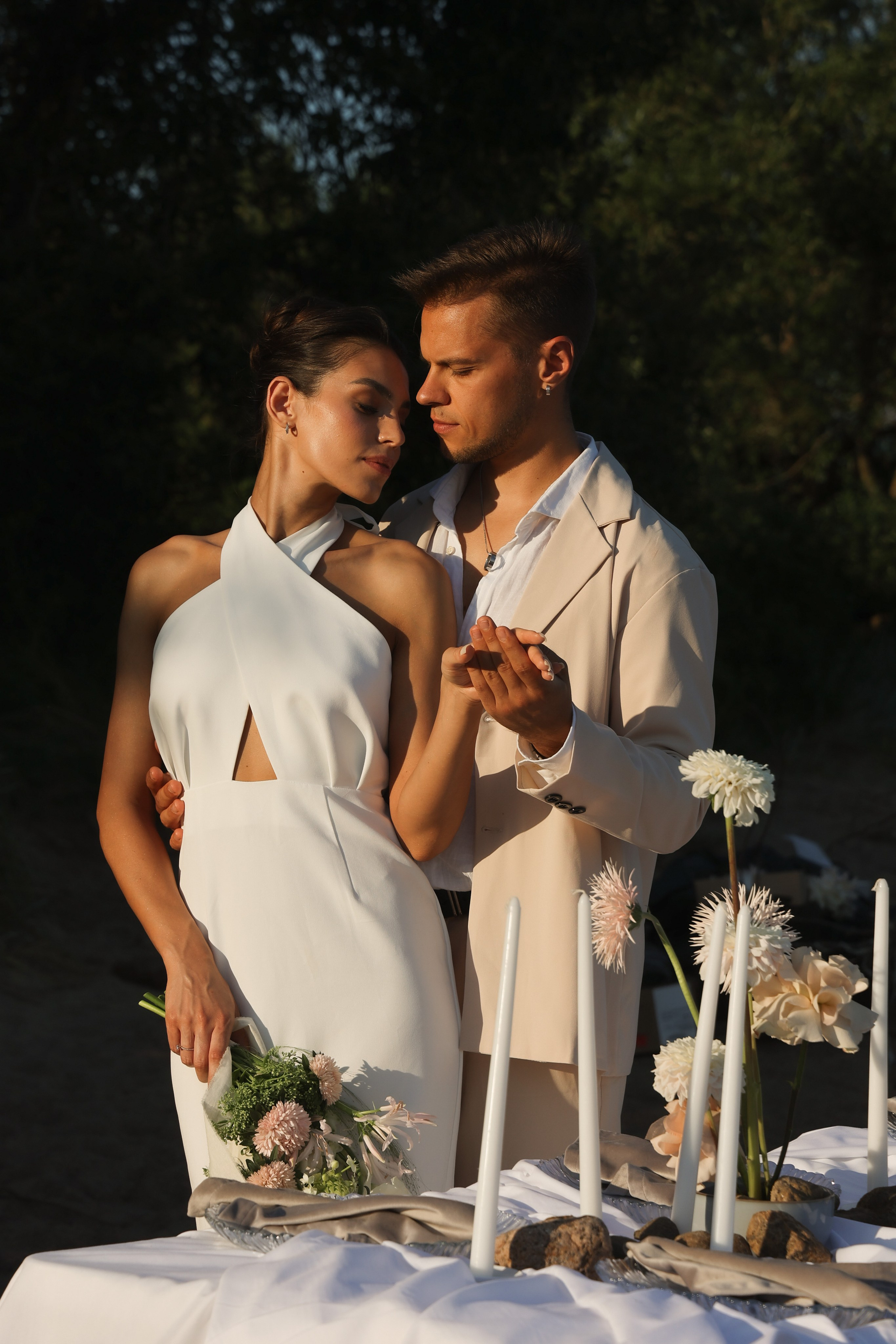 Любовь на закате. Свадебный фотограф в Москве и Санкт- Петербурге Алина Сараева