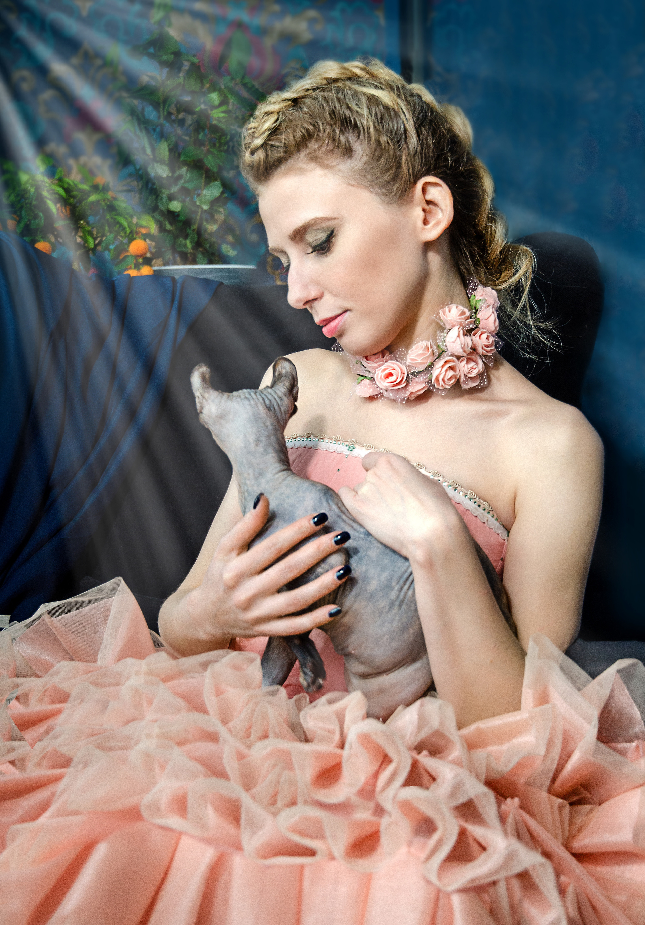 Арт проект с игуаной, сфинксом и питоном). Семейный и детский фотограф в детских садах и школах