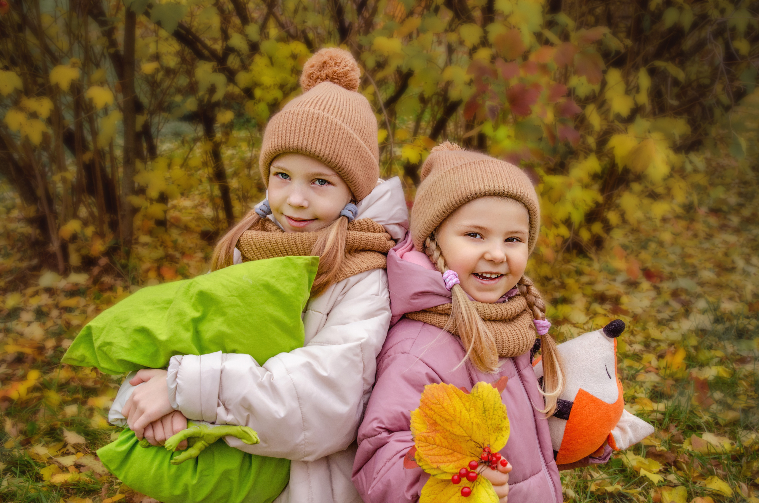 Семейная фотосессия в парке с фотографом Голубевой Натальей.
