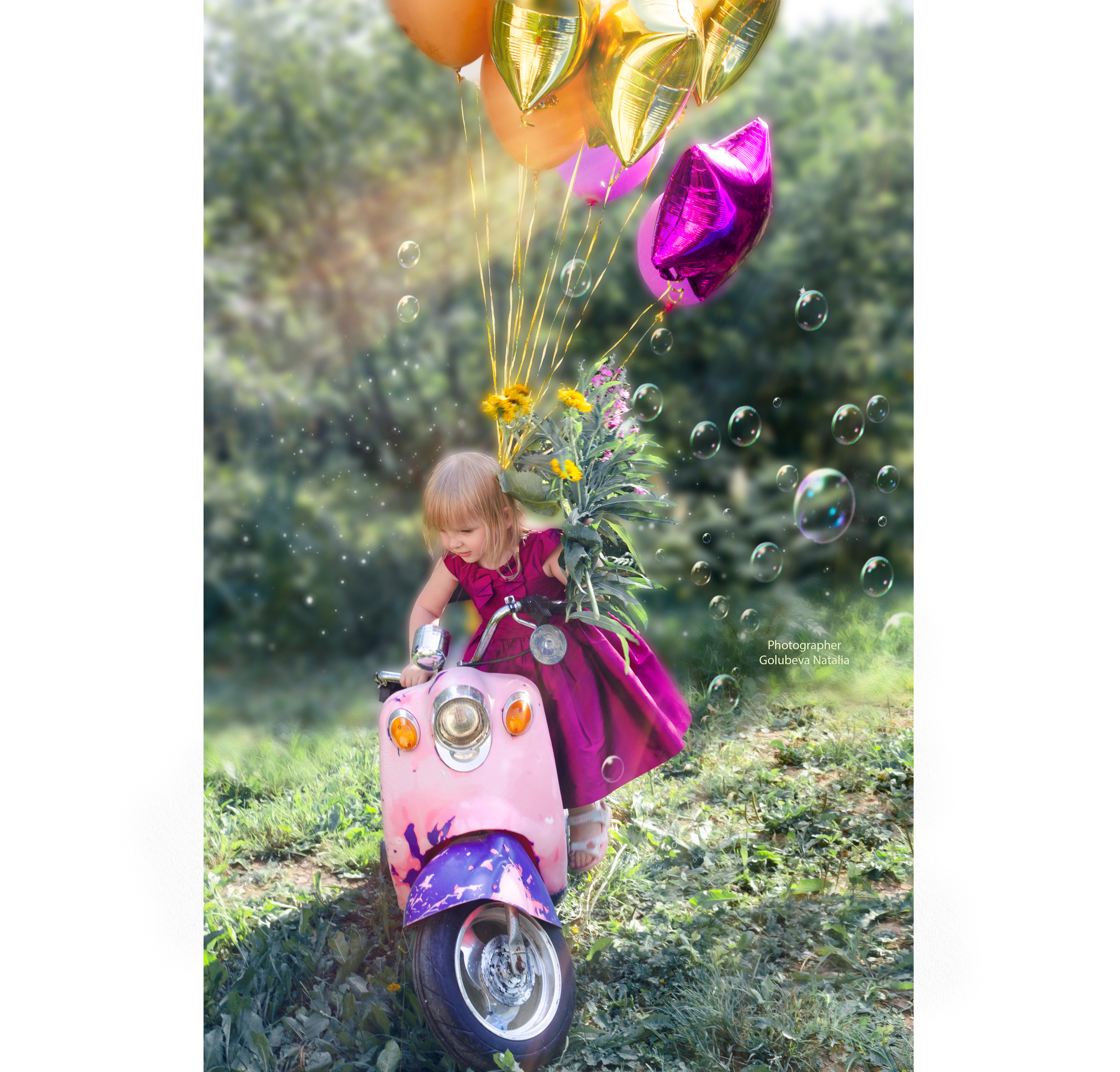 День рождения. Семейный и детский фотограф в детских садах и школах