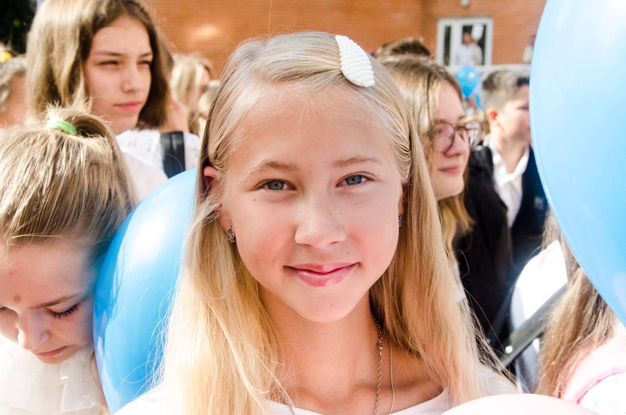 Школьная линейка на 1 сентября, школьный фотограф Голубева Наталья, Москва