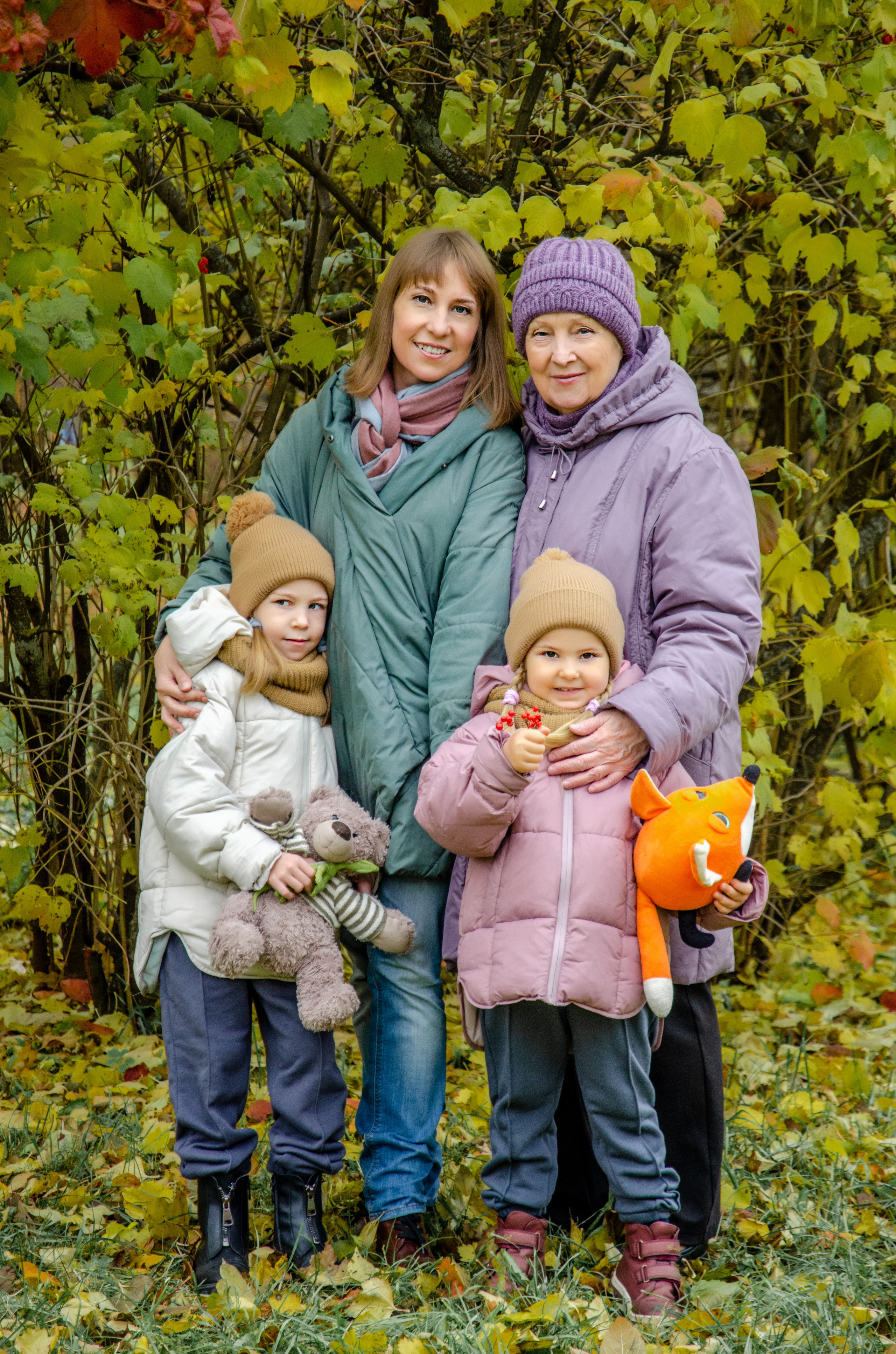 Семейная фотосессия в Битцевском парке с фотографом Голубевой Натальей.