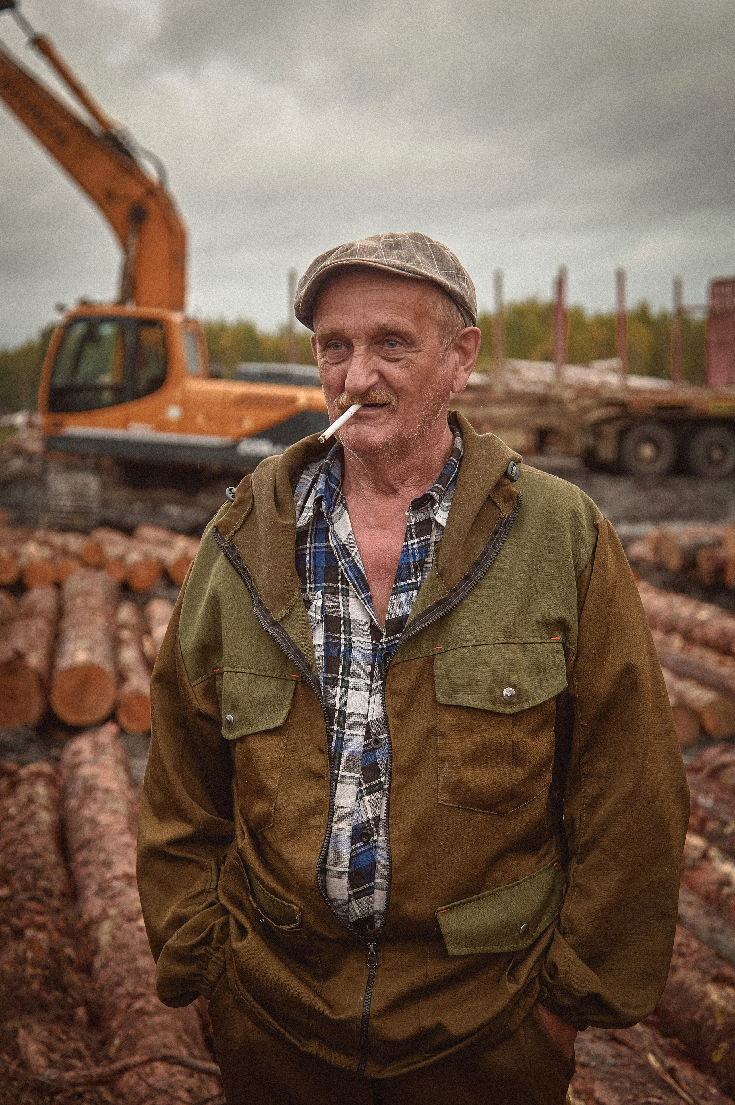 Лесозаготовка г. Мотыгино. Фотограф Яковлев Роман — Красноярск