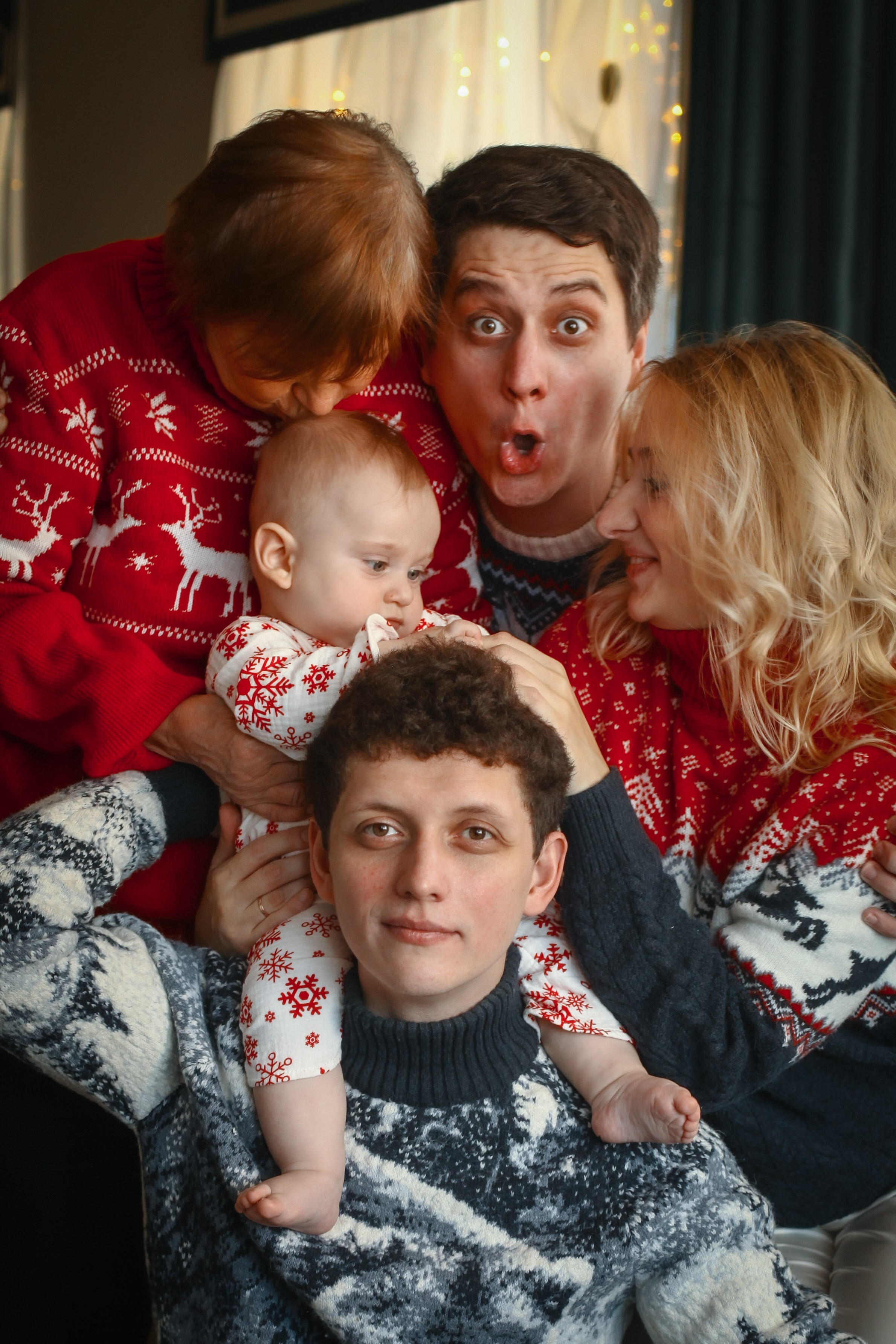 Новогодняя. Фотограф новорожденных в Москве и области Анастасия Холманская