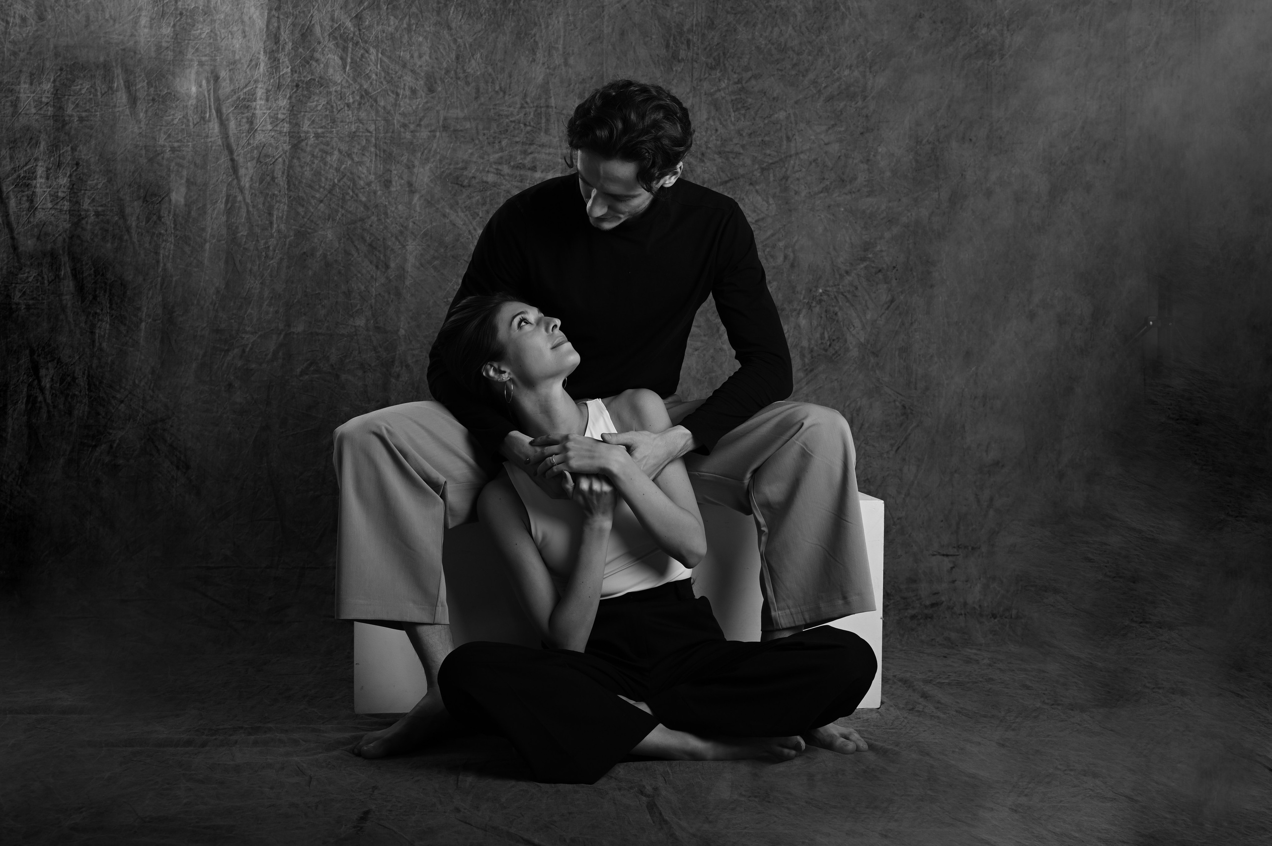 Love Story в ЧБ. Фотограф в Москве Ольга Черникова