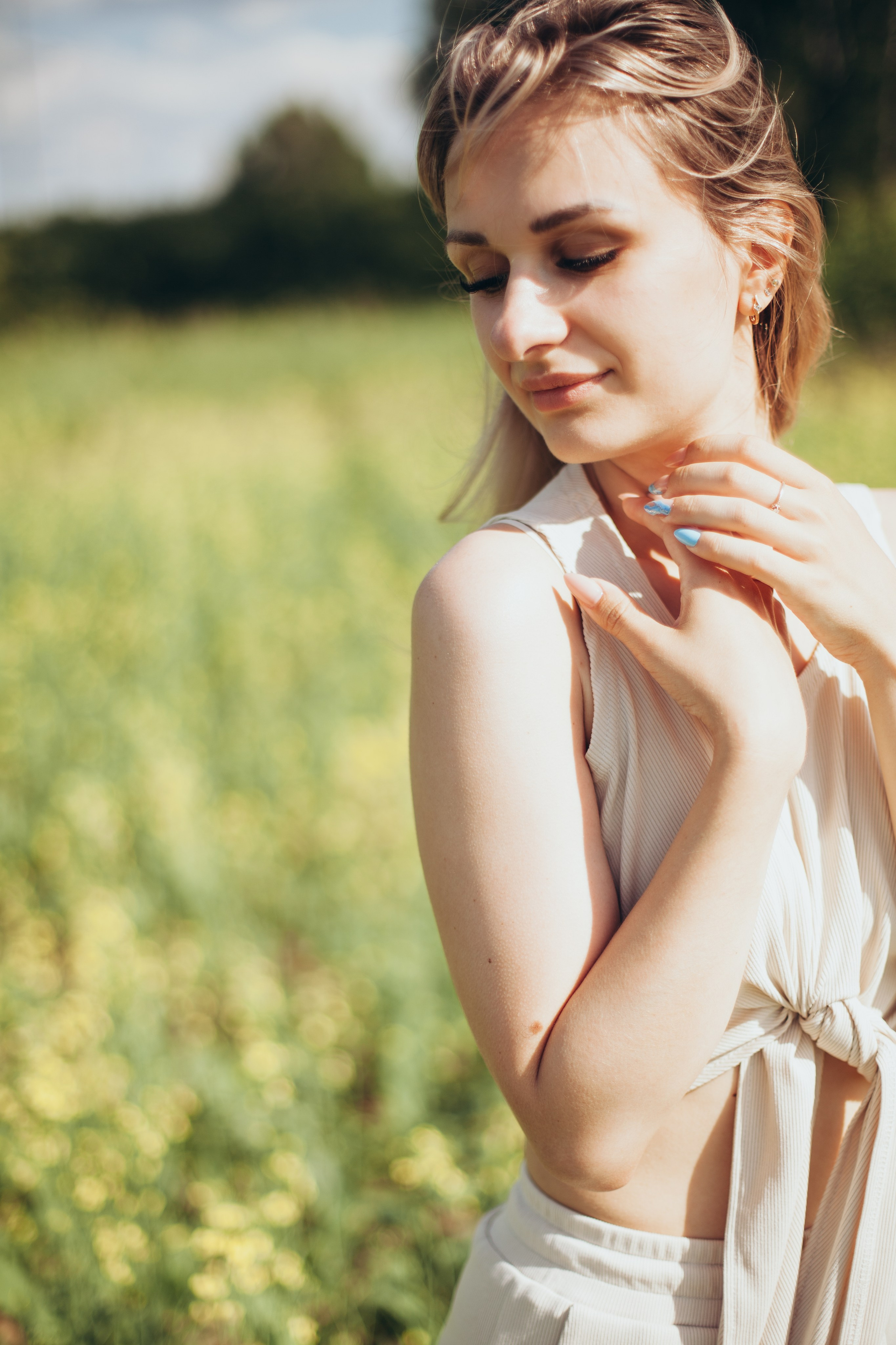Женский ПОРТРЕТ природа. Женский и семейный фотограф Анастасия Богословская в г Раменское
