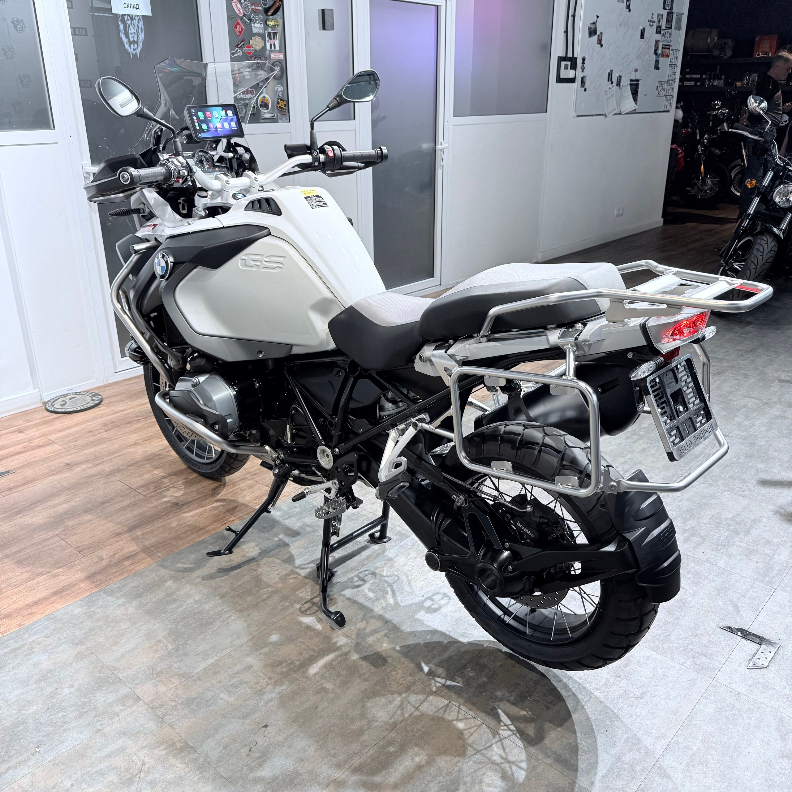 2015 ВМW R1200GS Adventure Alpine Whitе СаrPlay. Hello Davidson, Москва. Только хорошие мотоциклы…
