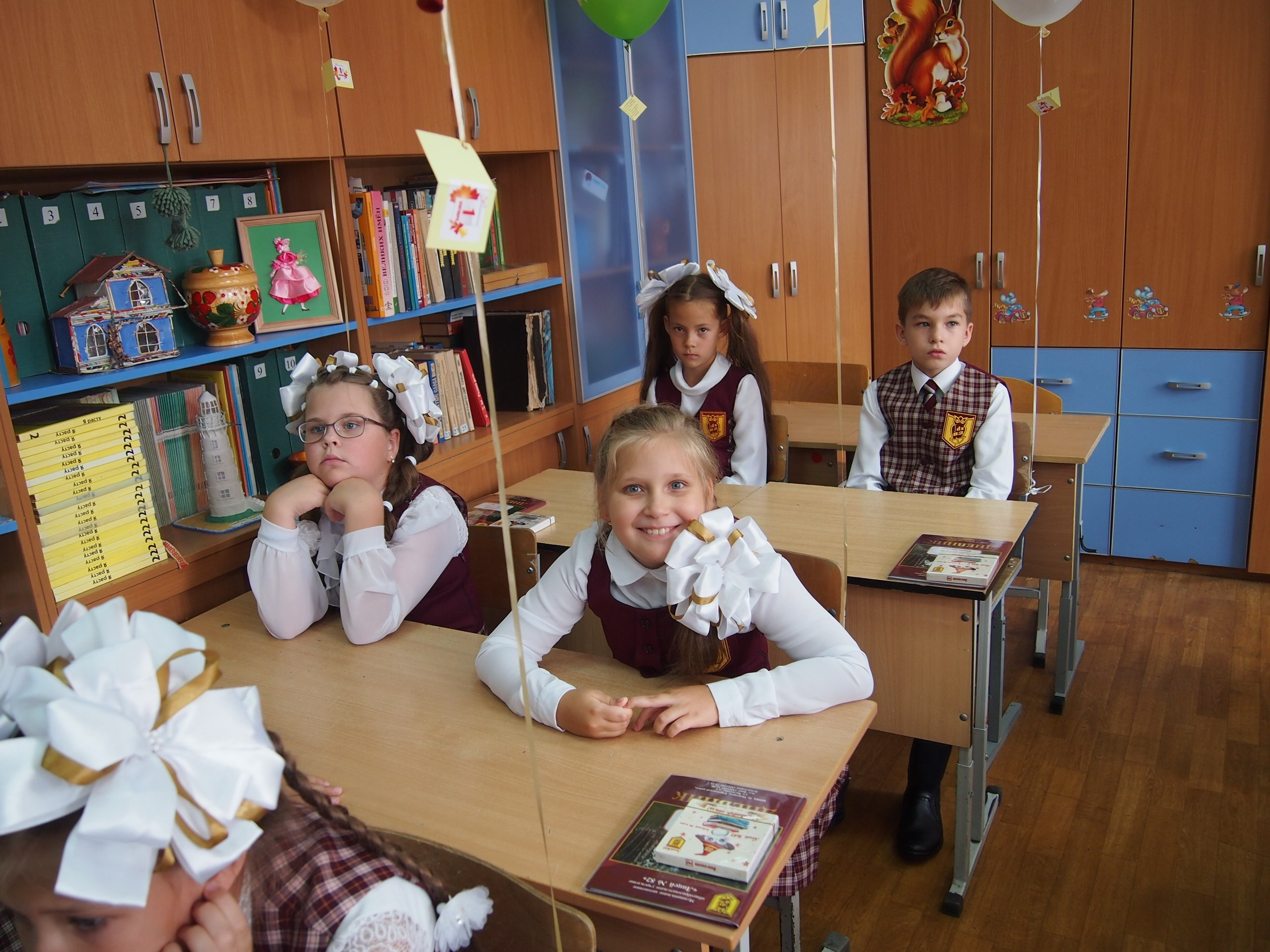 Первый раз в 1 класс. Фотограф Людмила Панюхина г. Нижний Новгород