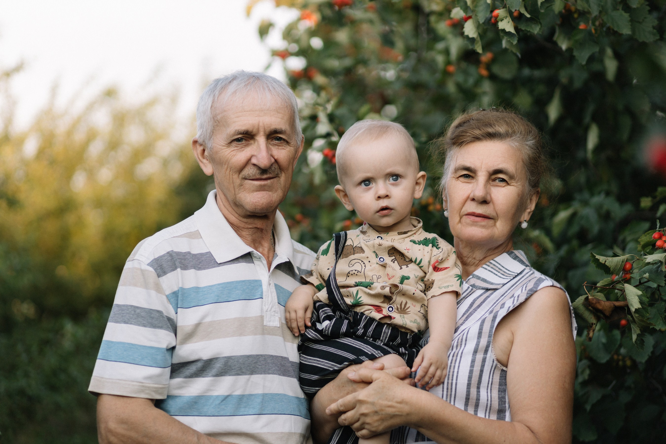 Бабушка и дедушка. Семейный фотограф Губкин/Старый Оскол