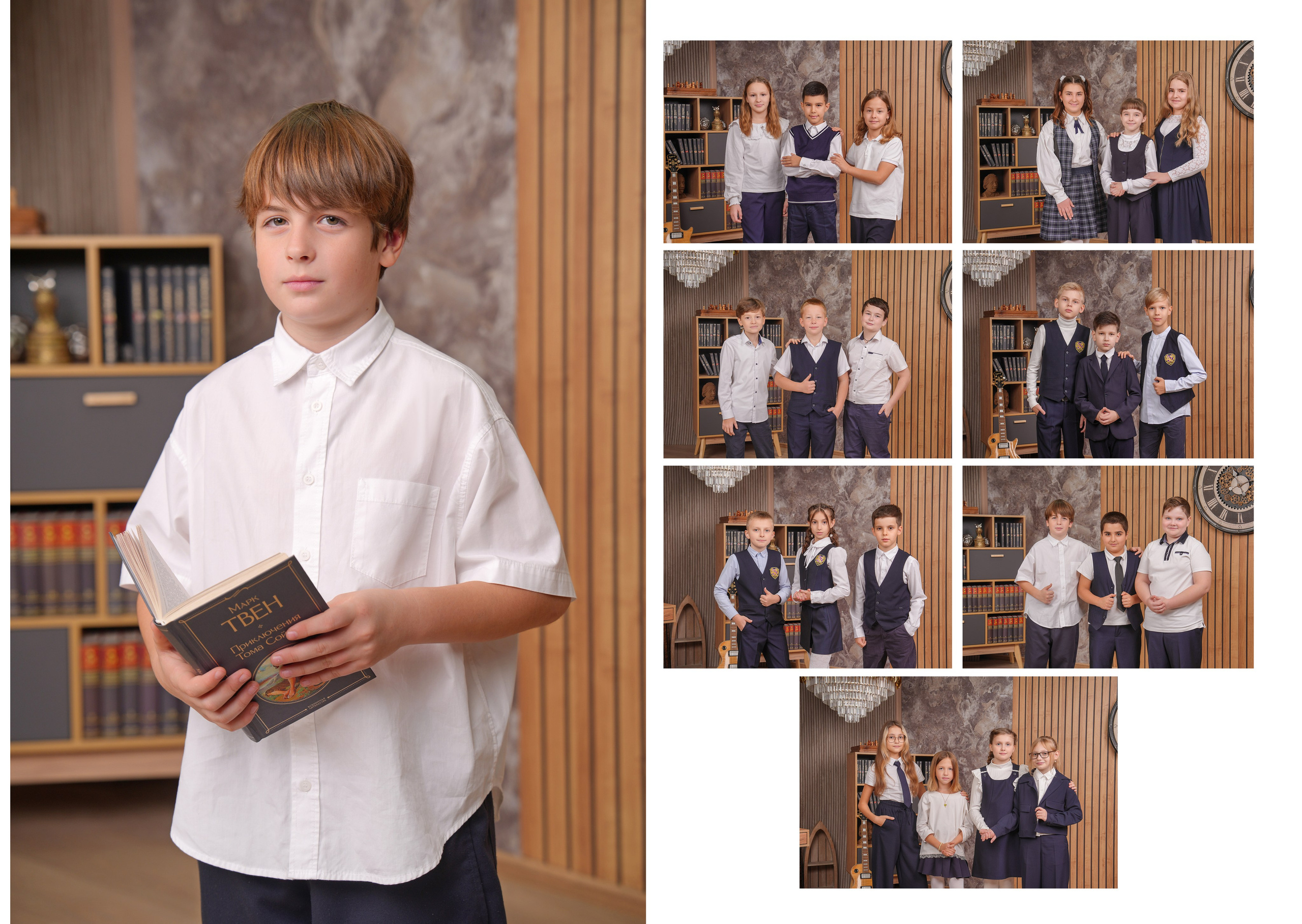 ШКОЛА 42 — 4 «Д» класс. Красивый выпускной альбом в Краснодаре