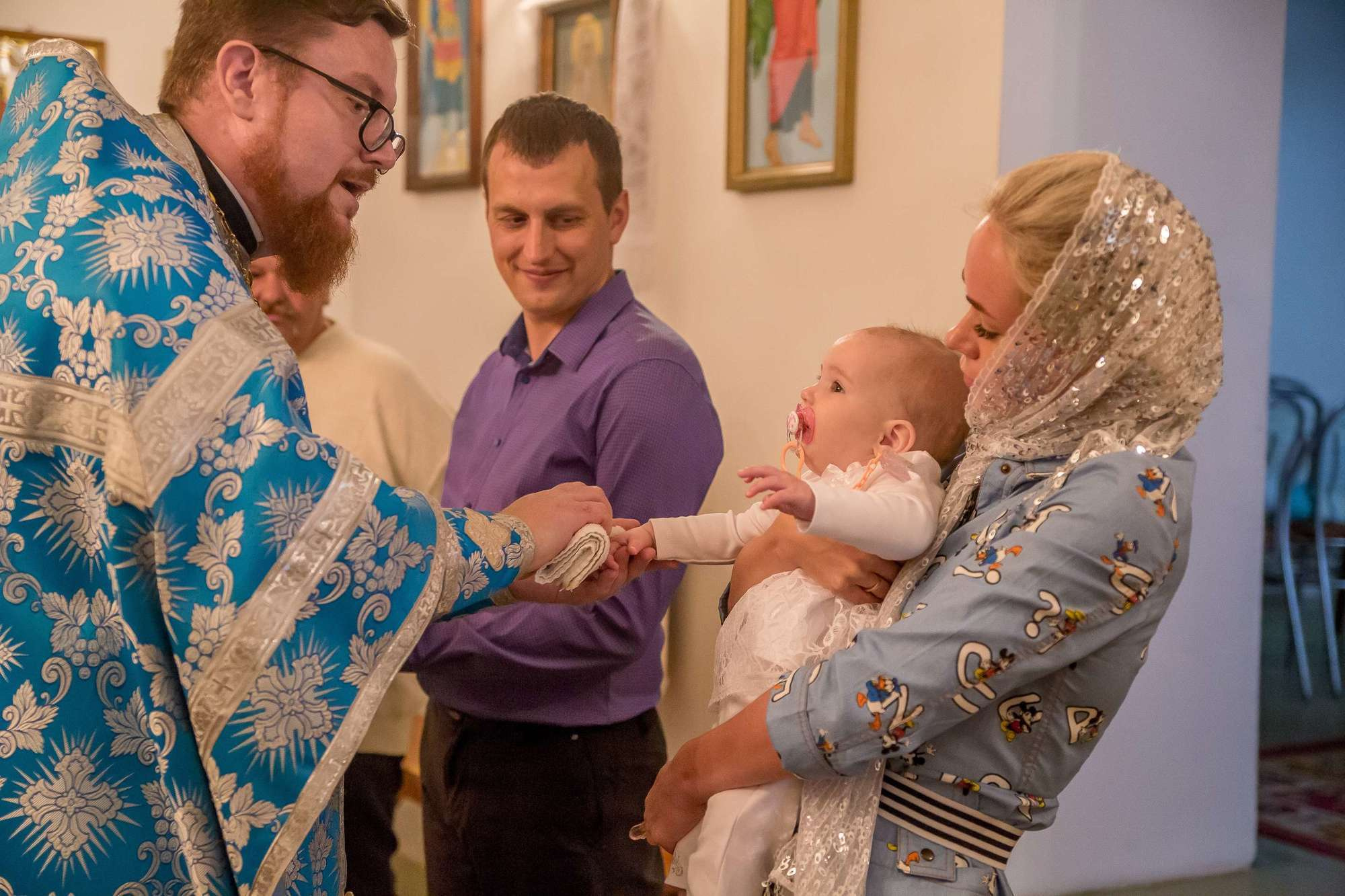 Таинство крещения. Фотограф Минск Юлия Войнич