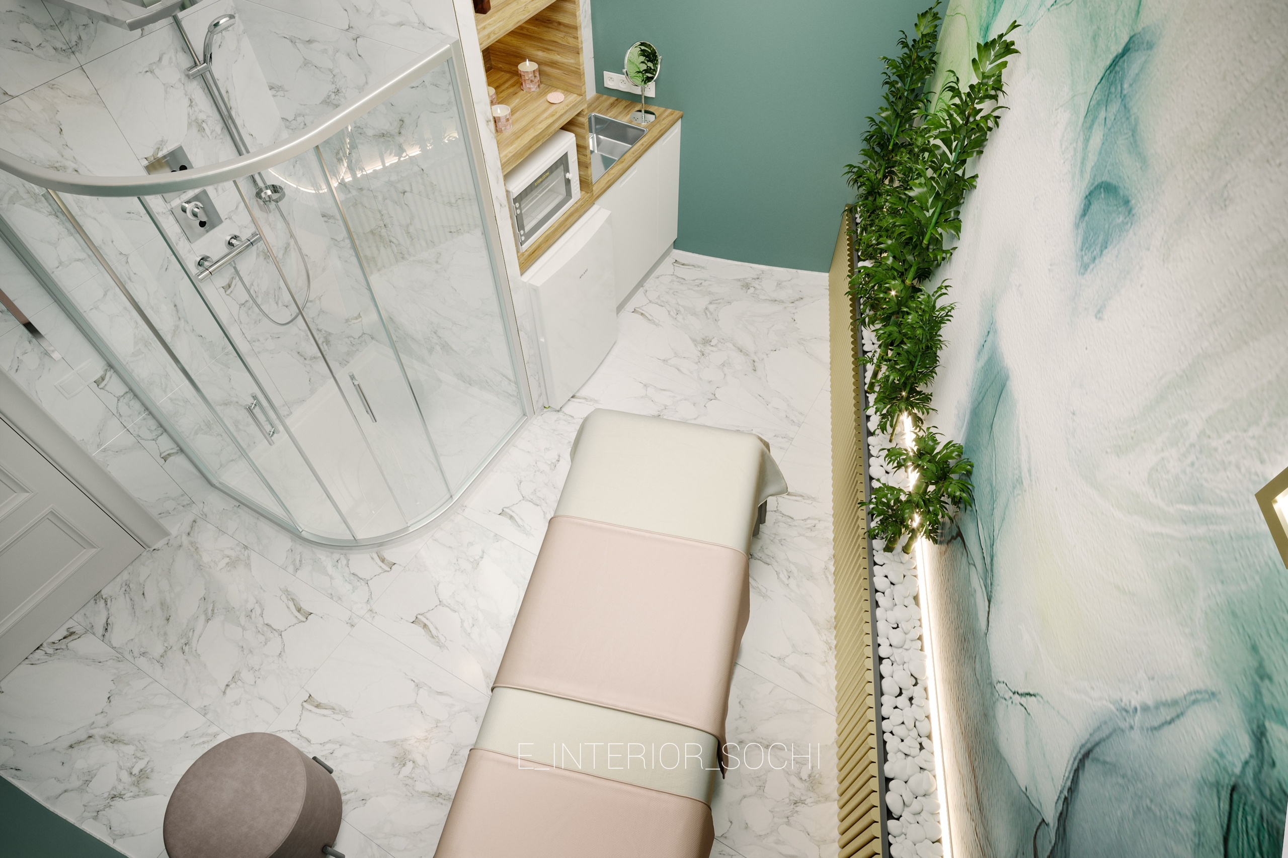 BEAUTY_KOVORK_AMAZON. Дизайн интерьера Евгения Тисленко