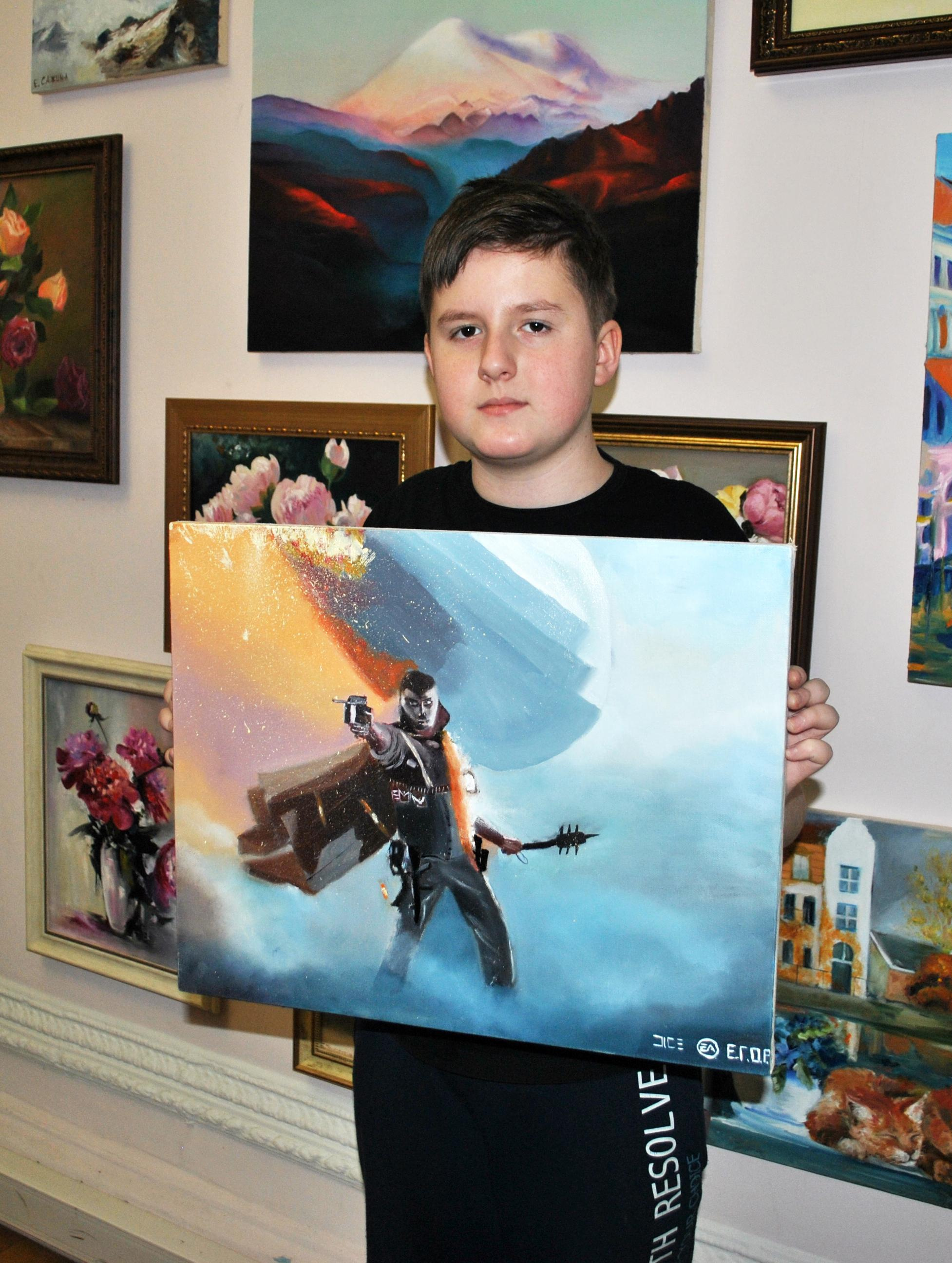 Oil. Portraits and paintings to order