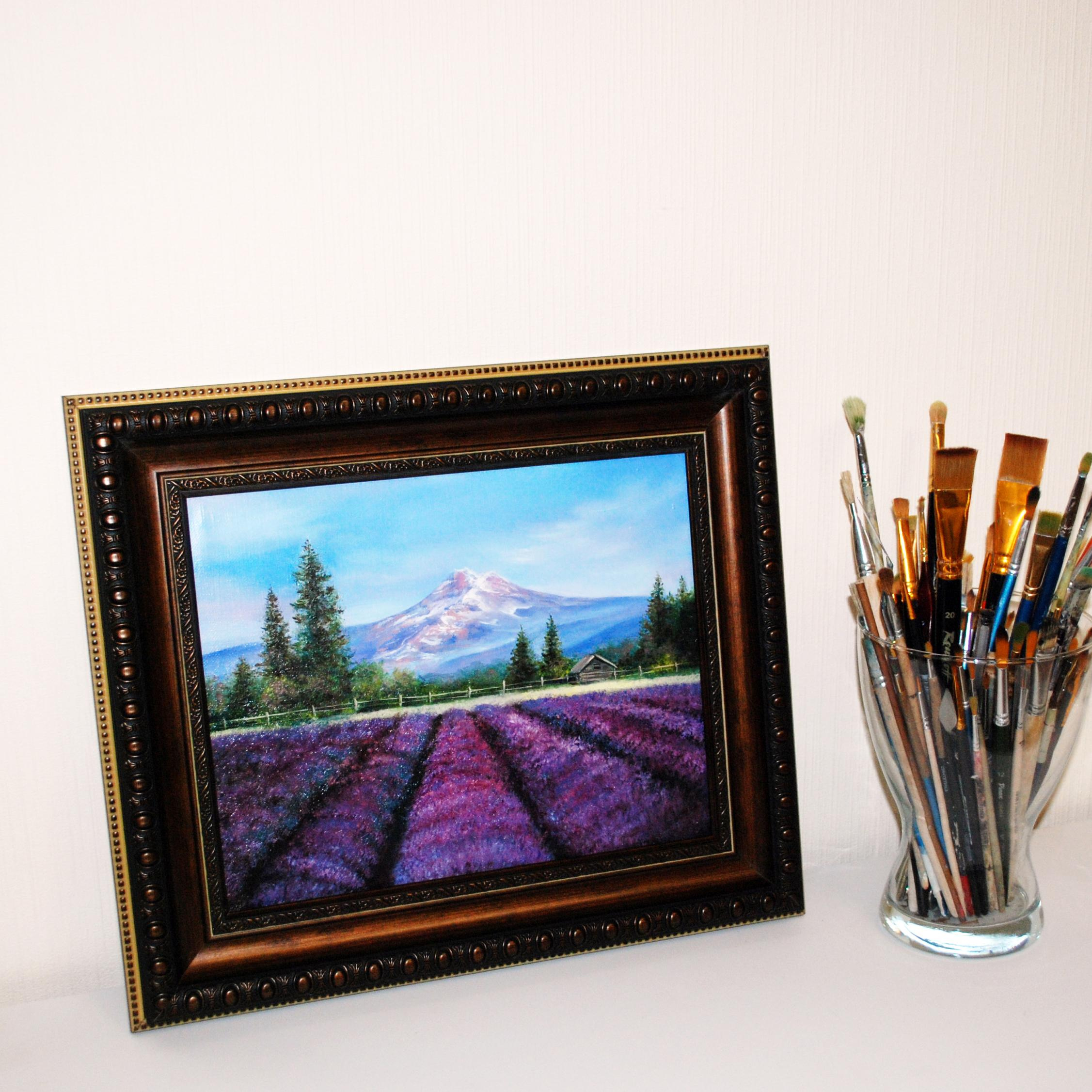 Лавандовое поле. 2200 руб.