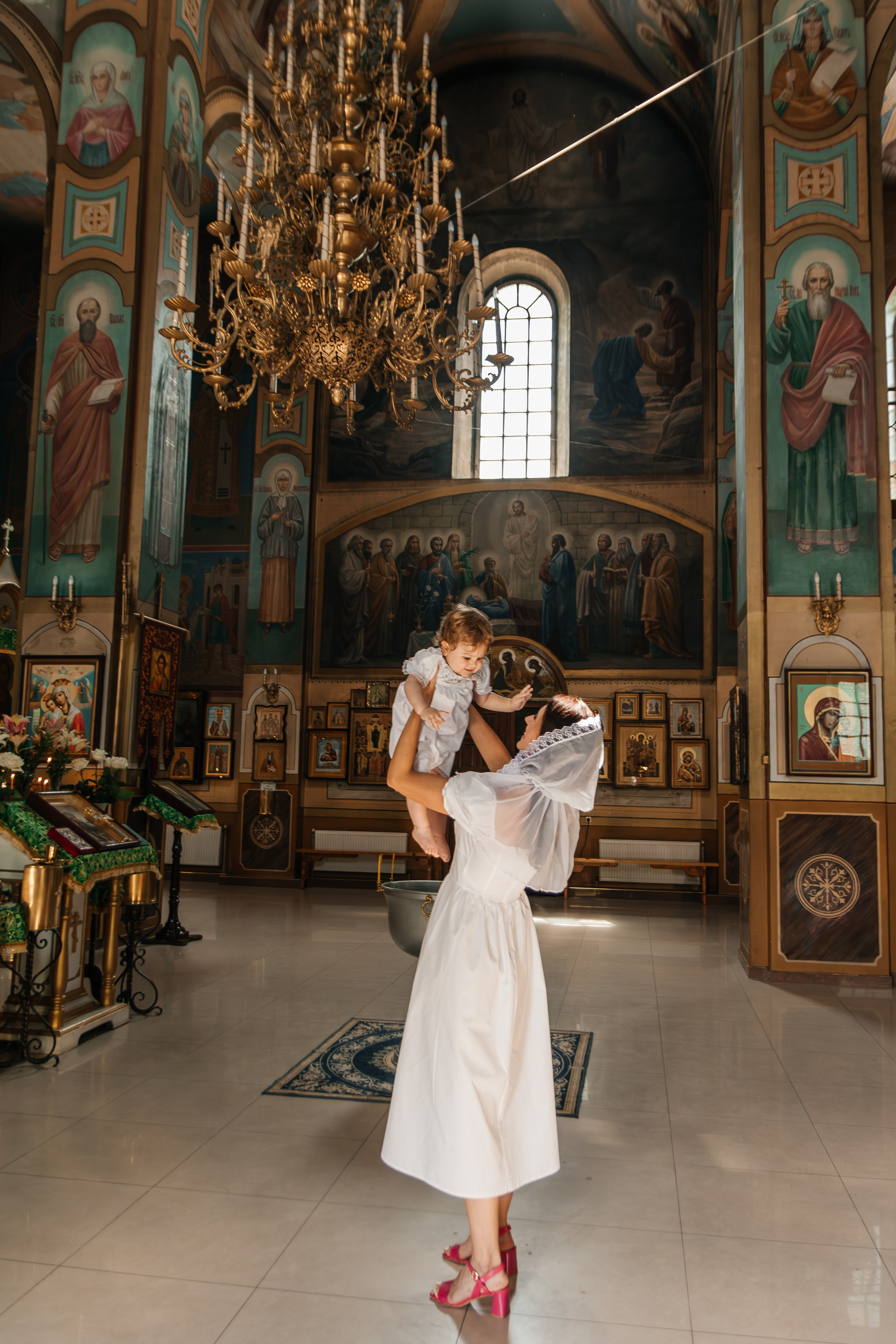 Фотосессия крещения Виктории, Таганрог. Семейный и детский фотограф Кущ Наташа