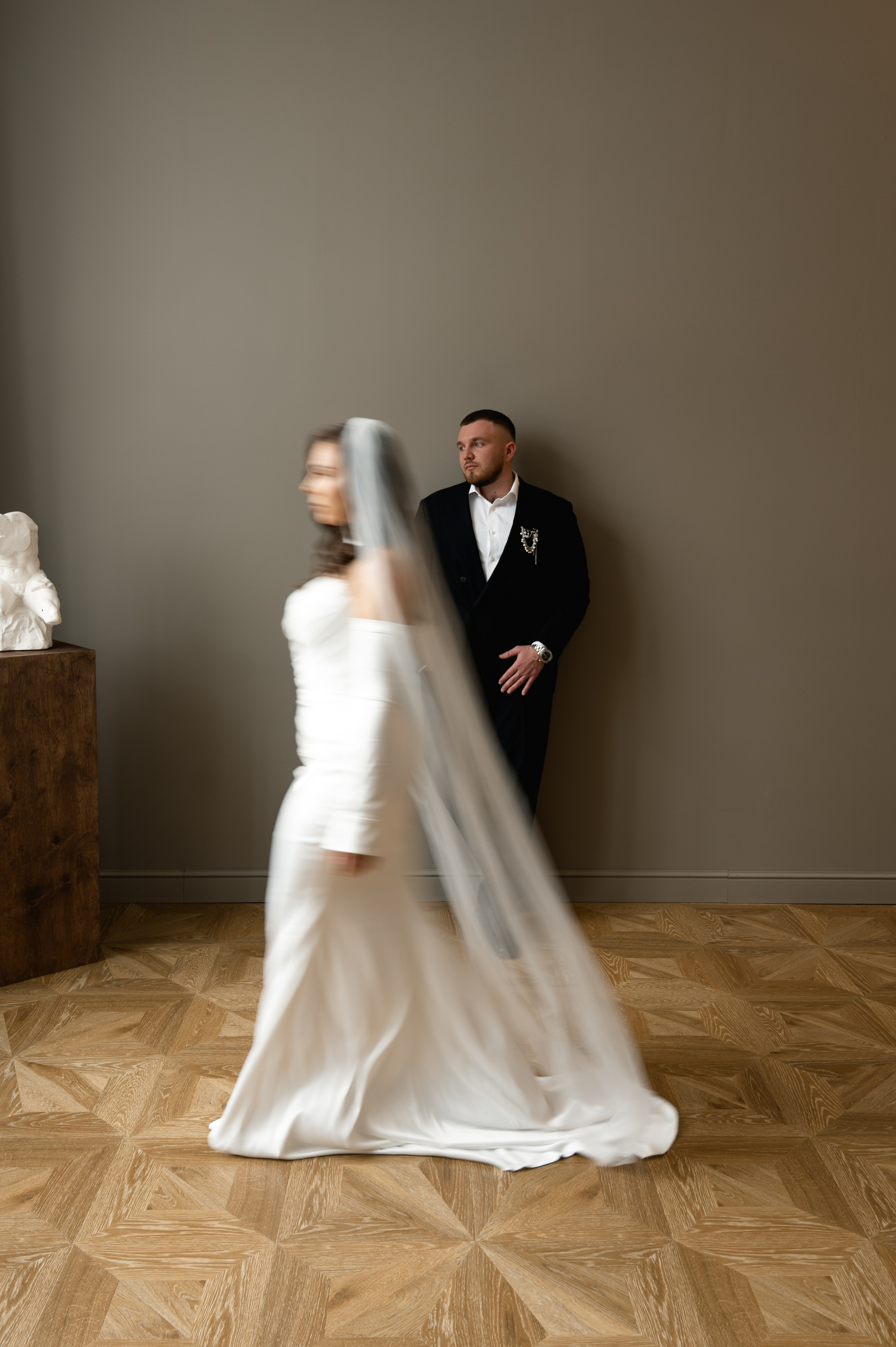 Свадебная фотосессия в студии. Свадебный и семейный фотограф в Краснодаре Алина Мельник