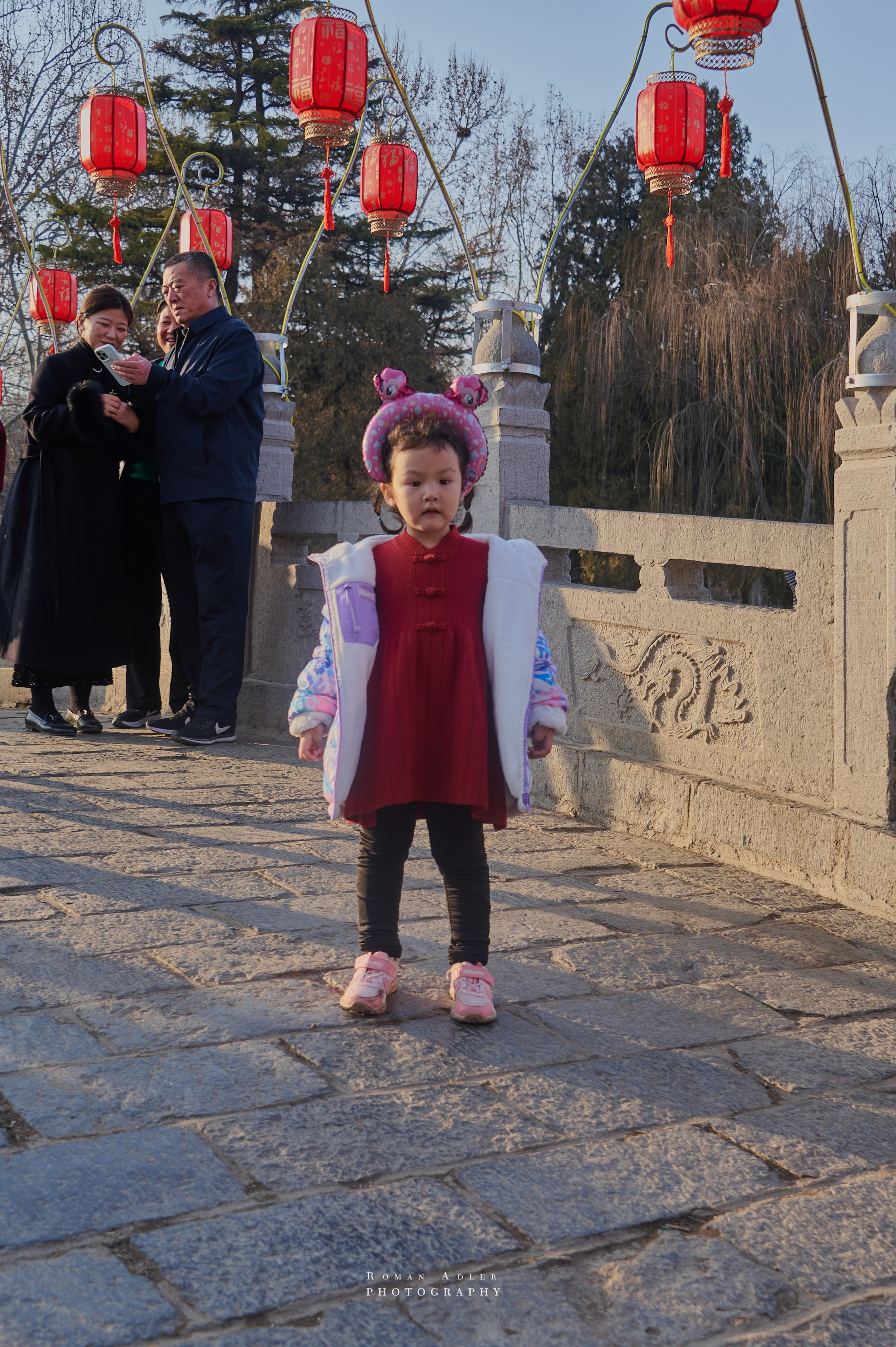 Городской парк Цинчжоу. Фотограф Роман Адлер