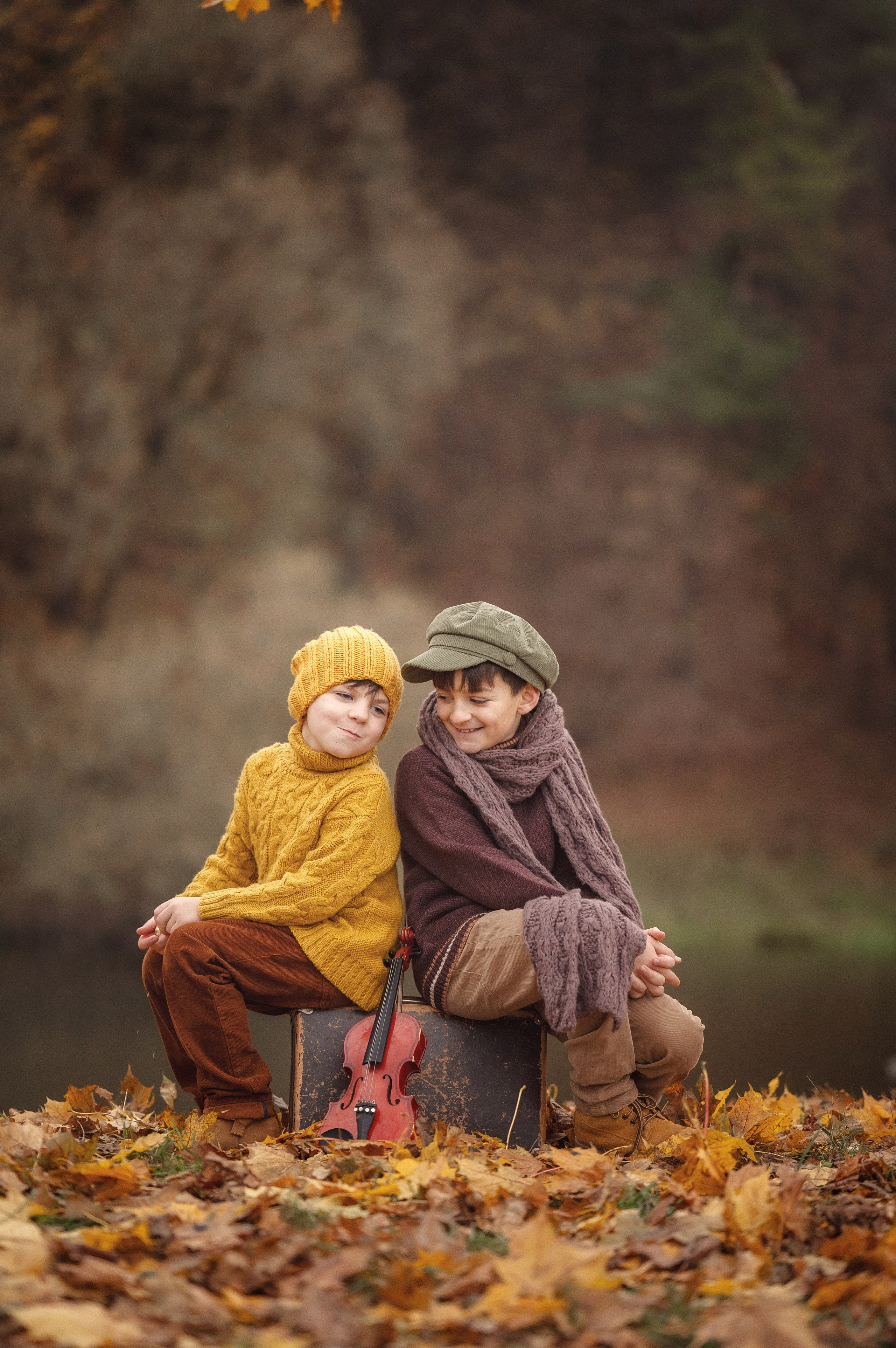 Маленькие музыканты. Детский и семейный фотограф