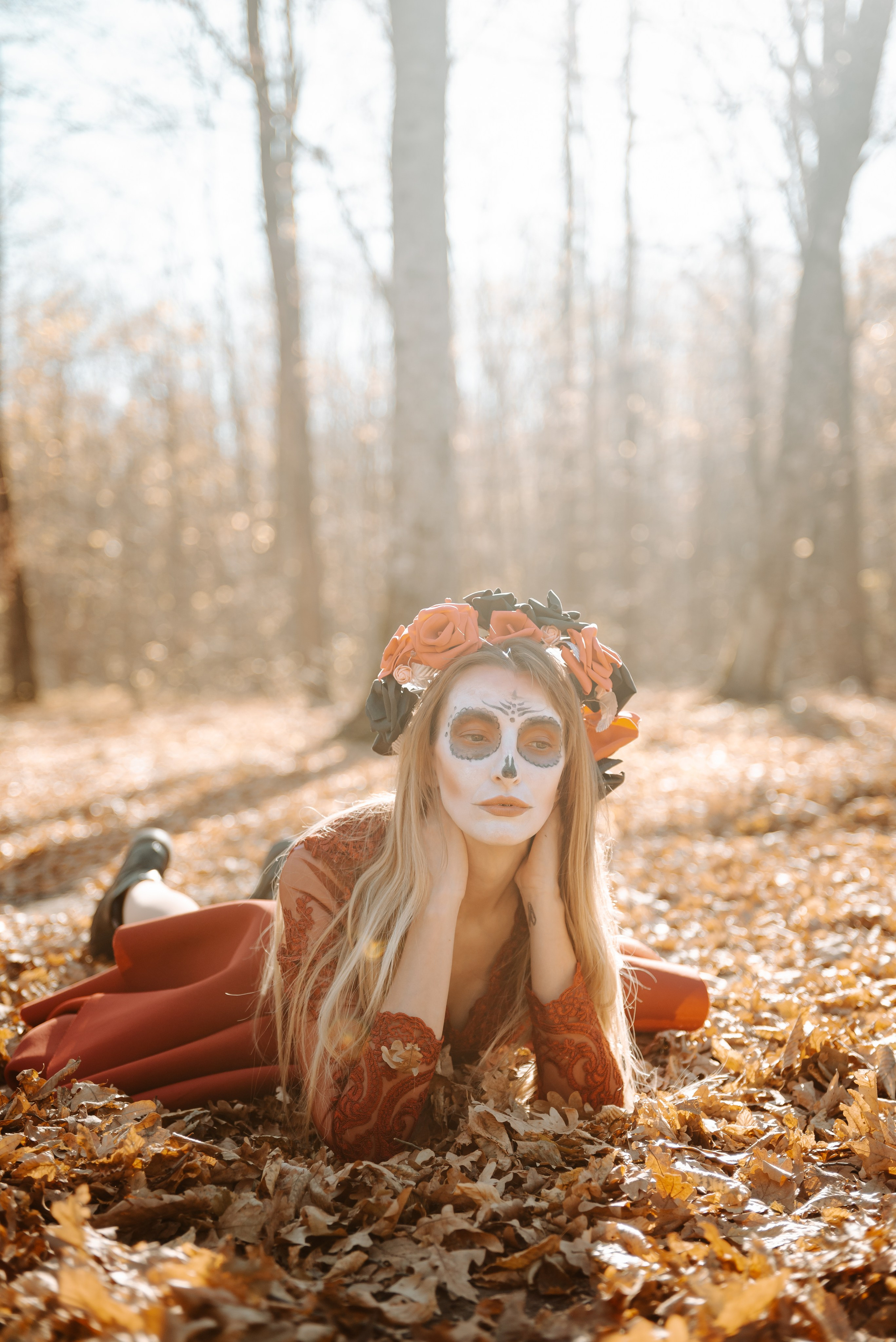 Фотосессия в горячем ключе к хеллоуину. Свадебный фотограф в Горячем Ключе Смирнова Дина