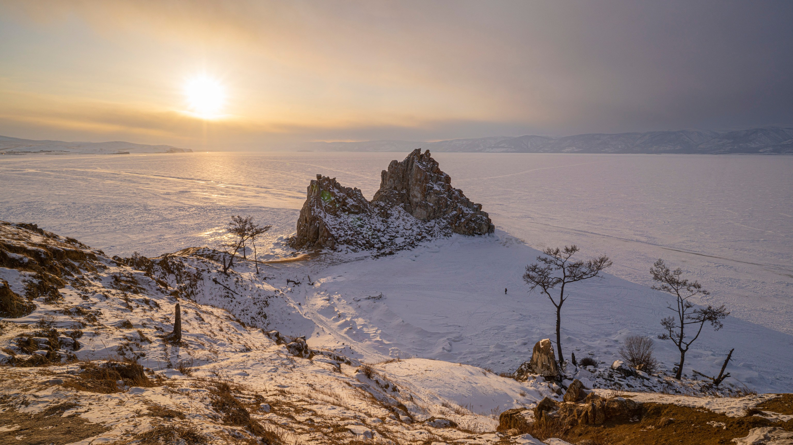 Байкал (март 2021). Фотограф Сергей Танков