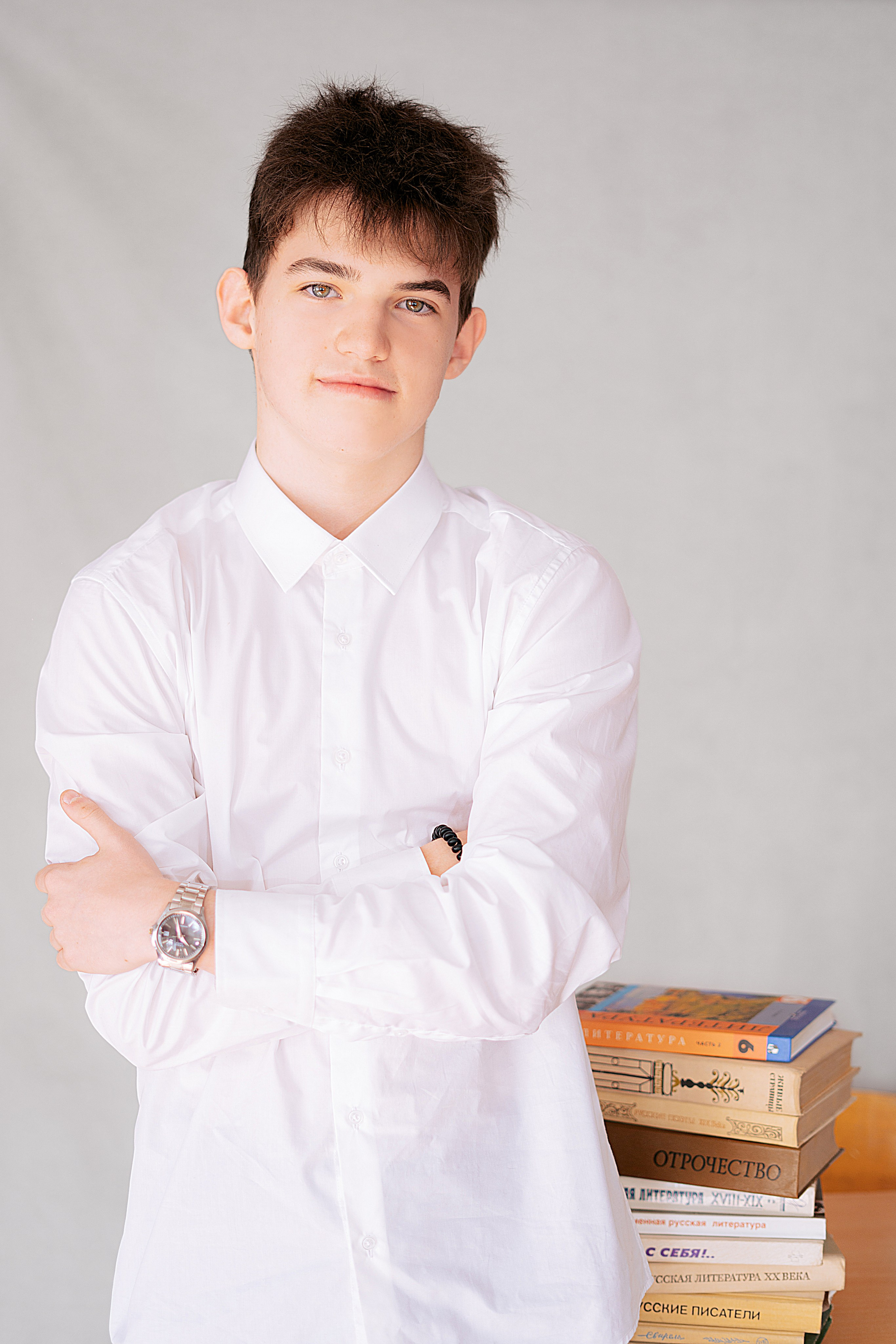 Школьные портреты. Школьный фотограф в Челябинске. Выпускные фотоальбомы