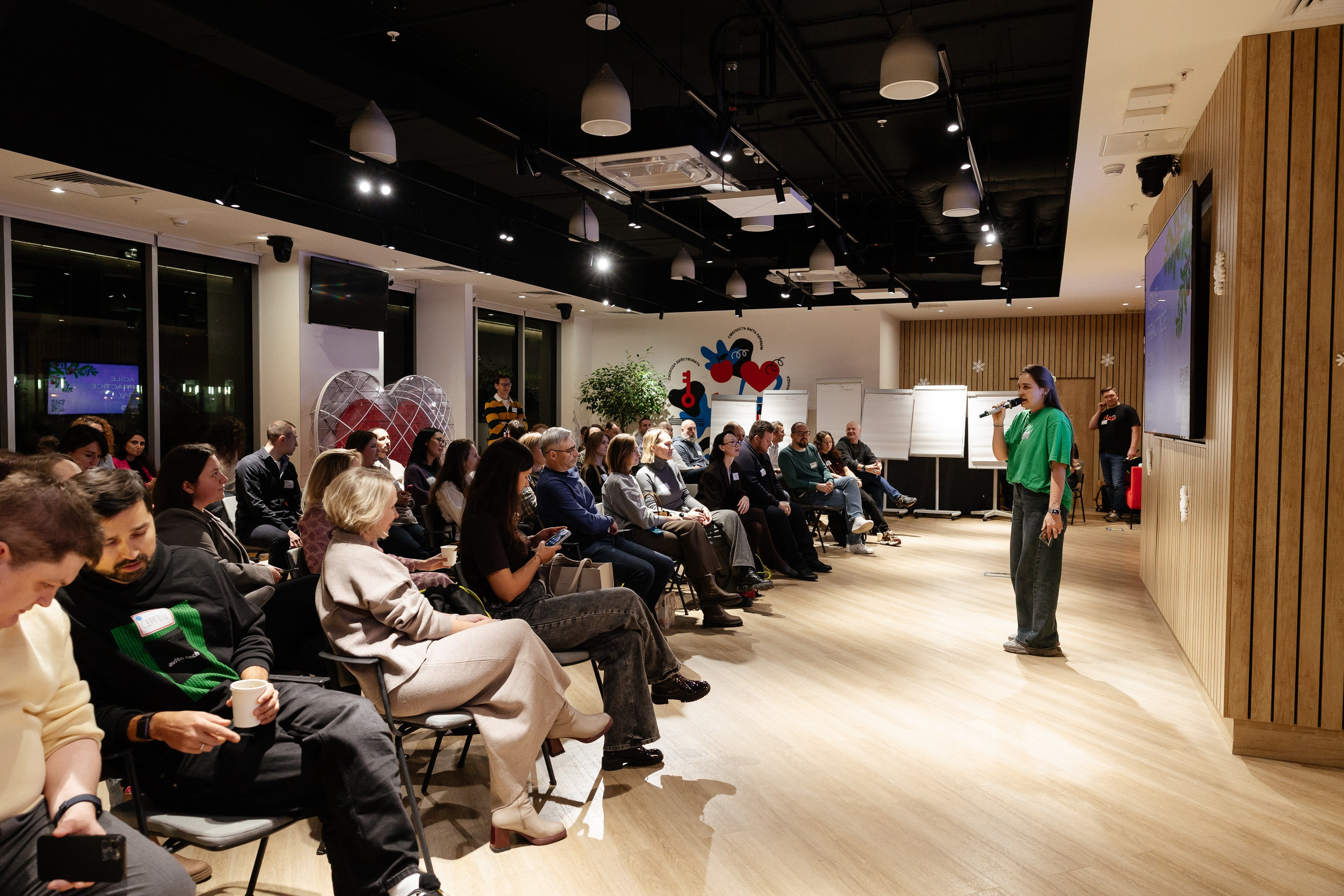 МТС hall: Agile practice day. Портретный и репортажный фотограф в Москве Олеся Лисарк