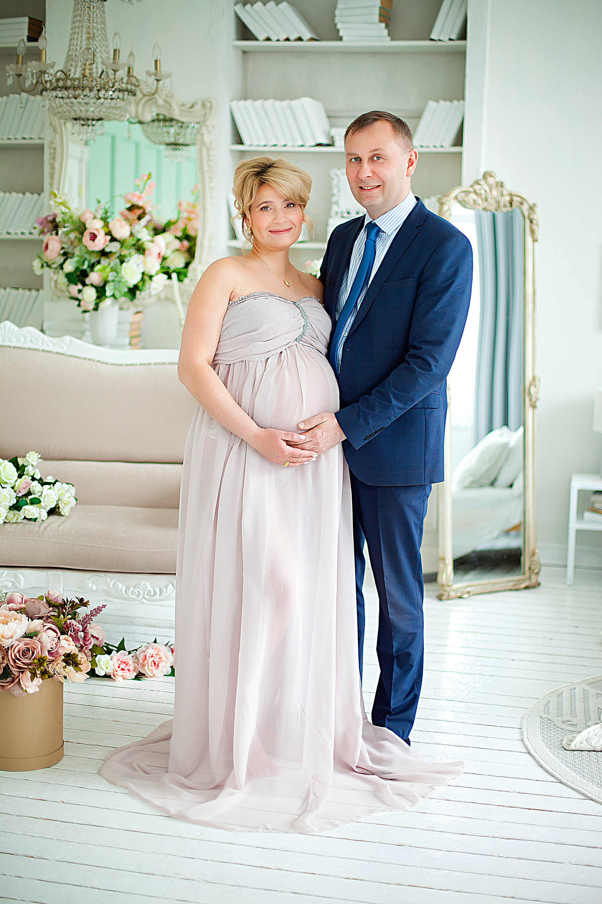 Беременная съемка 26−32 недели. Фотограф новорожденных и детей до года в Новосибирске Ka