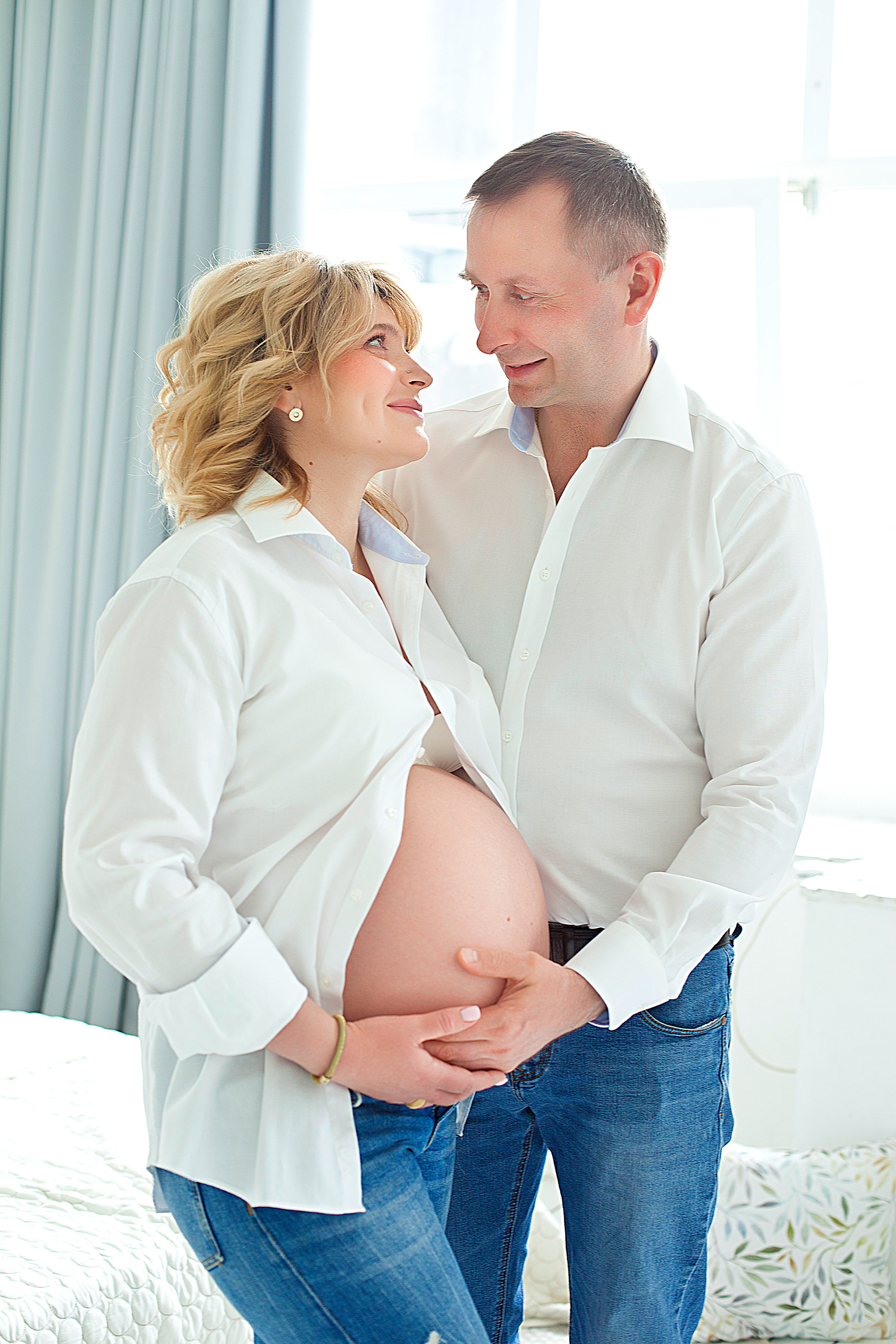 Беременная съемка 26−32 недели. Фотограф новорожденных и детей до года в Новосибирске Ka