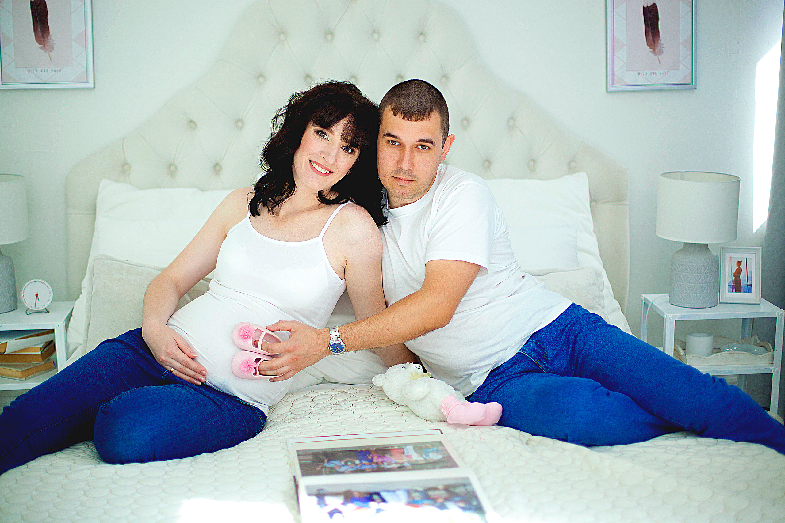 Беременная съемка 26−32 недели. Фотограф новорожденных и детей до года в Новосибирске Ka