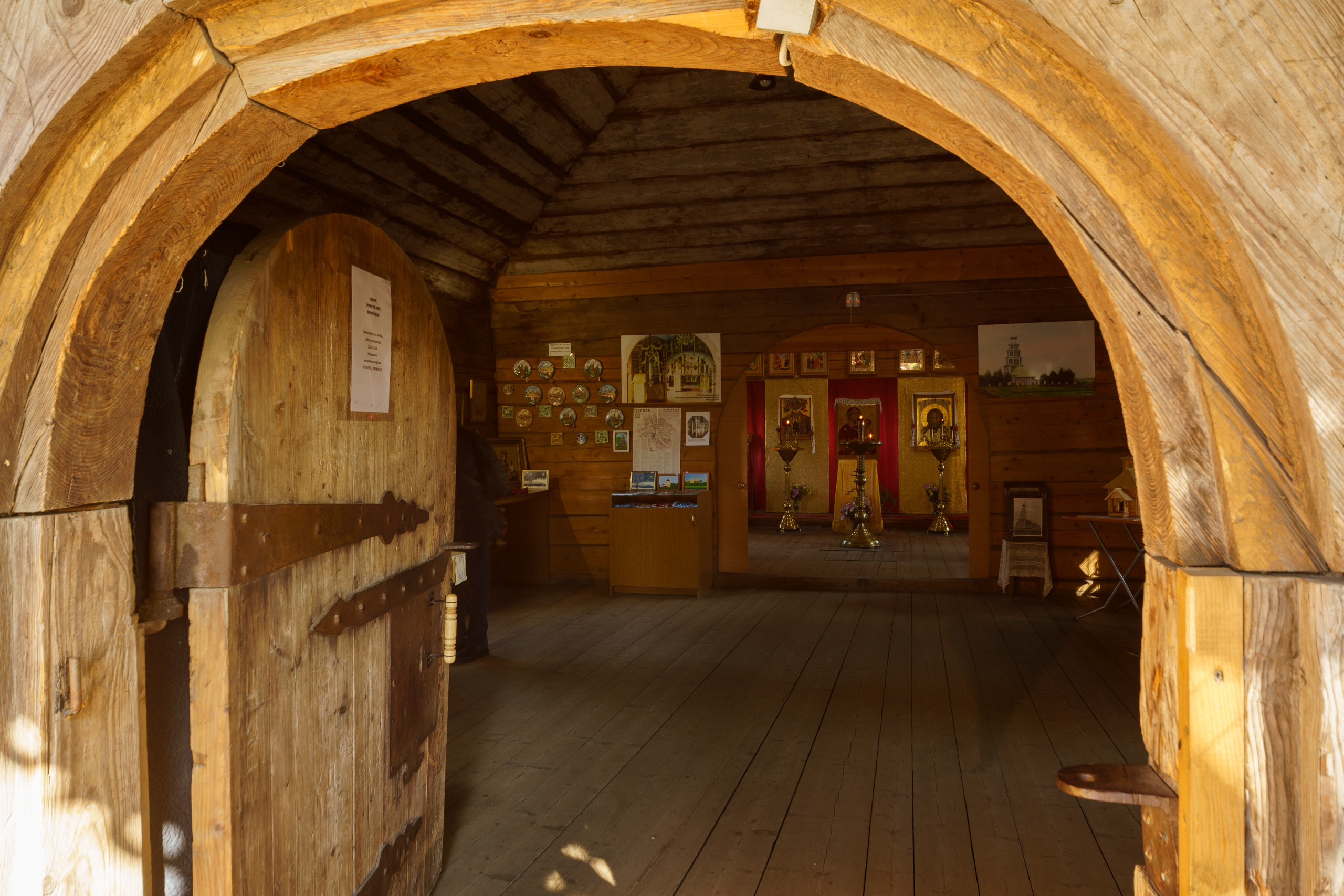 Деревянная церковь Тихвинской иконы Божией Матери