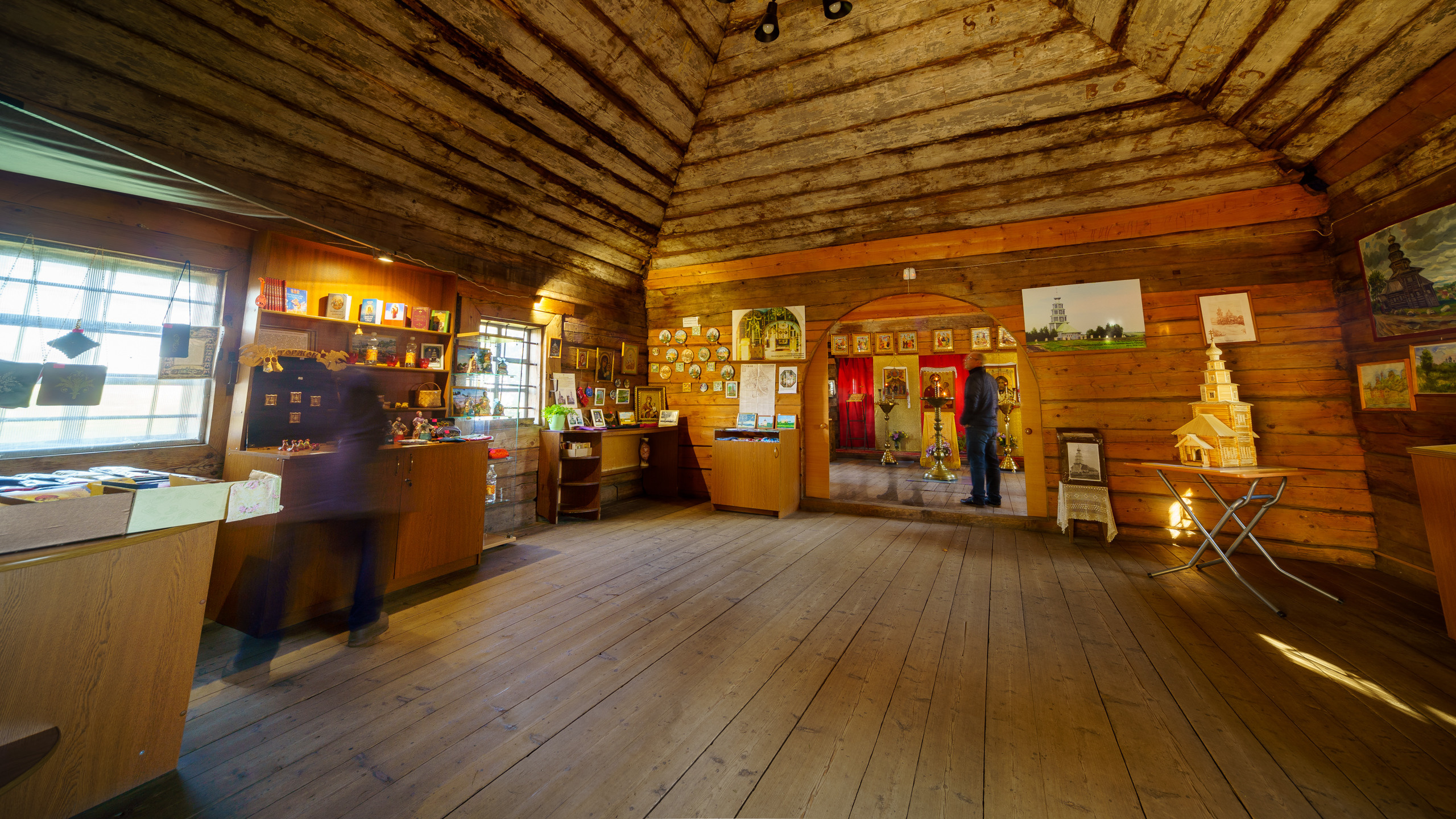 Деревянная церковь Тихвинской иконы Божией Матери