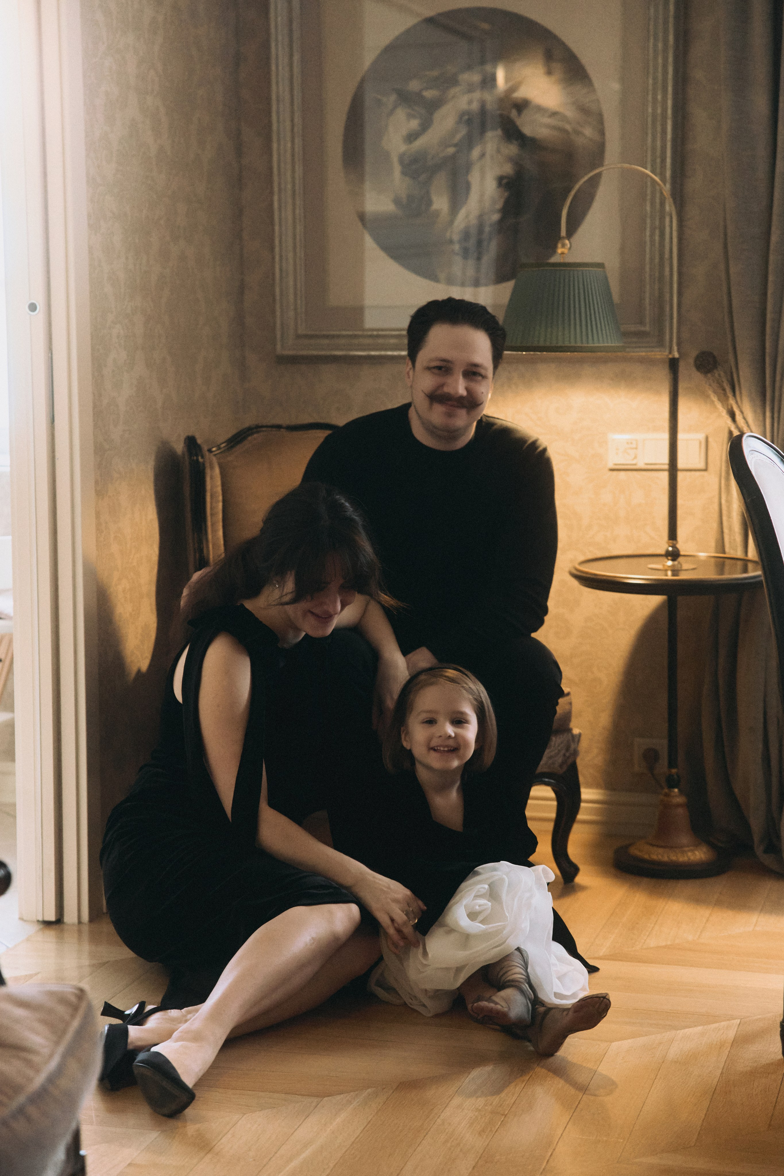 Илья + Женя + Василиса. Семейный и детский фотограф Юлия Шох